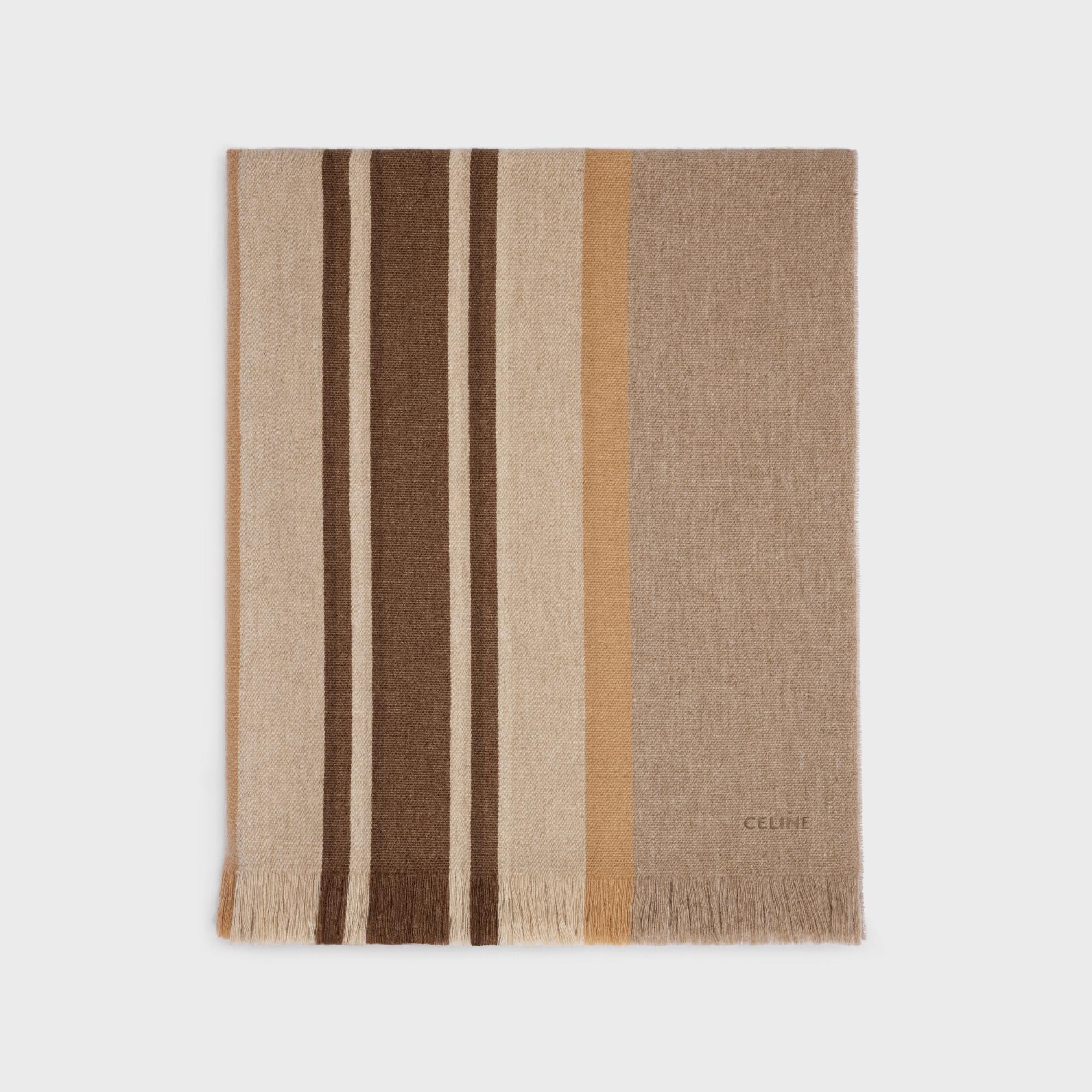 Throw 200 X 125Cm - Camel/Chocolate