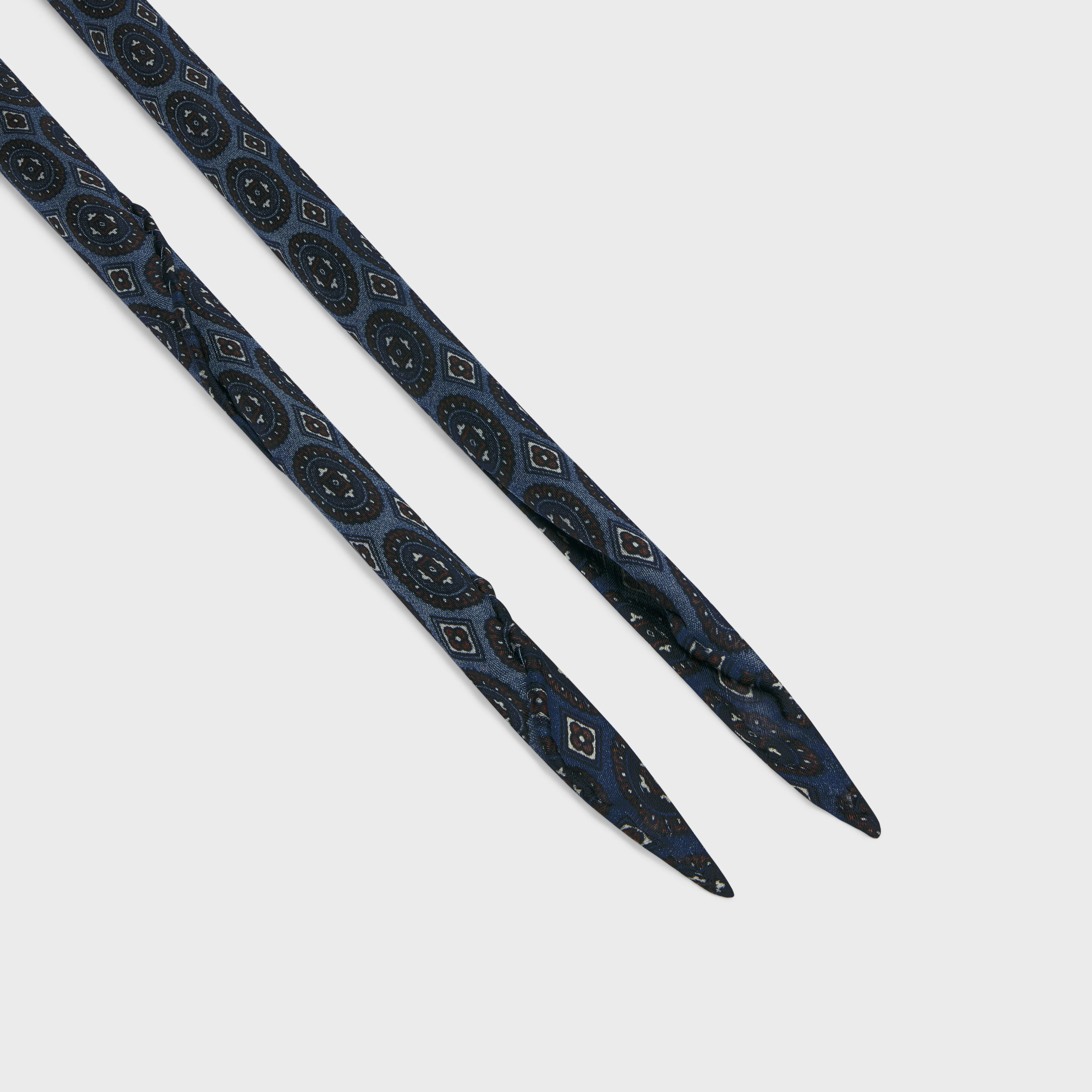 Fine Scarf - Blue Denim - Image 2
