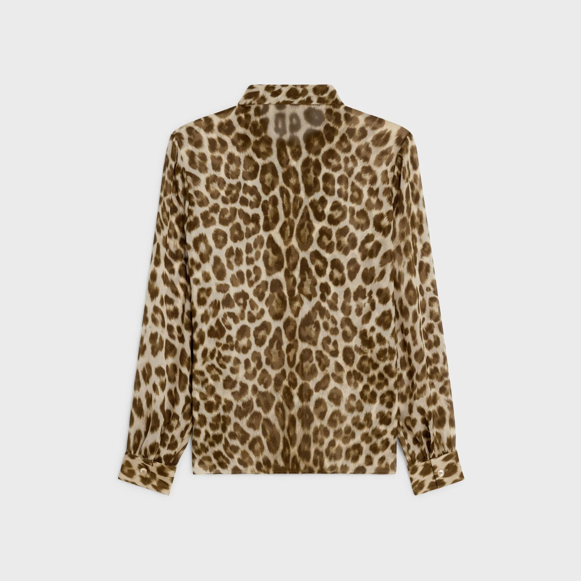 Blouse Col Noeud Jabot - Blond - Image 5