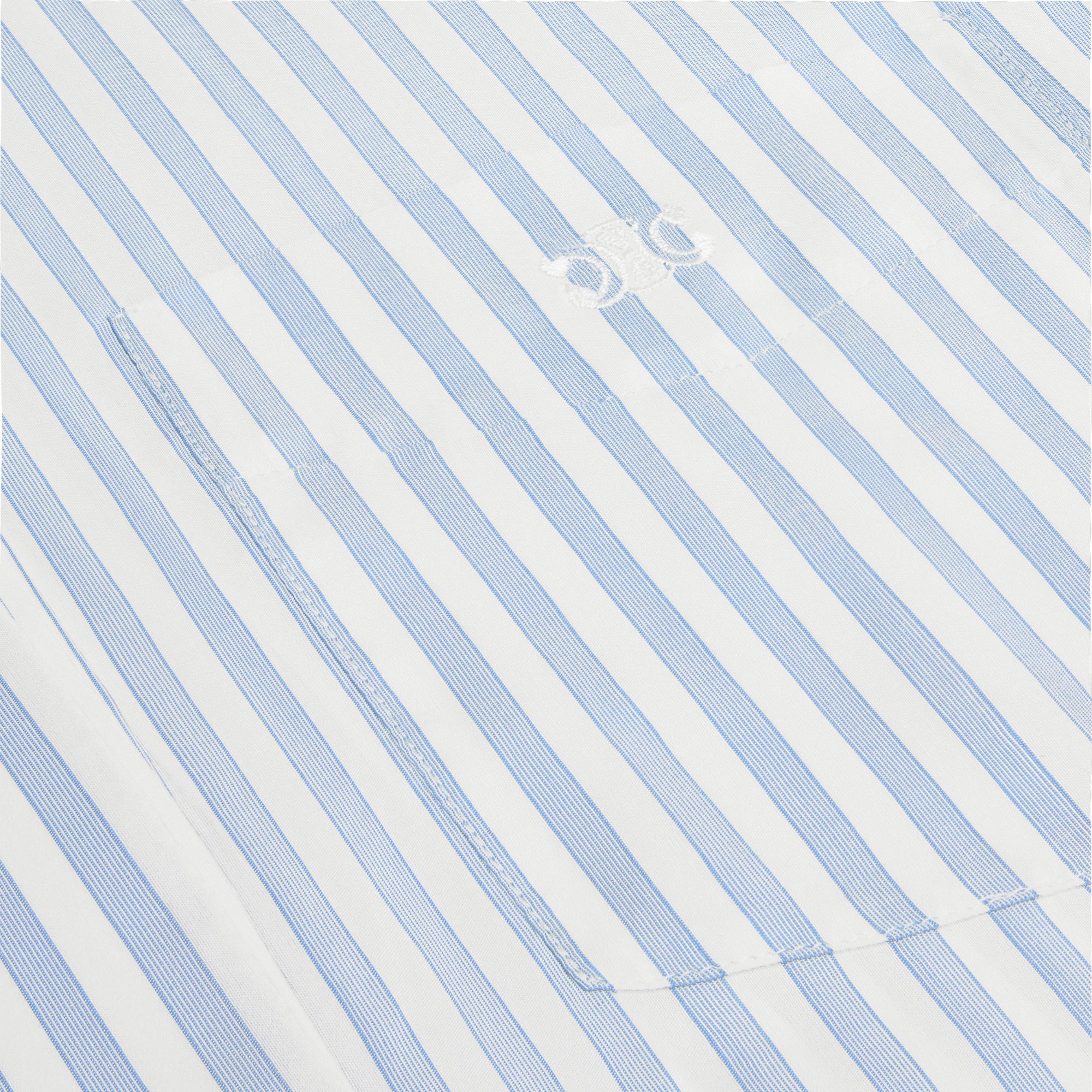 Chemise Cambridge Lavalliere - Craie/Bleu - Image 5