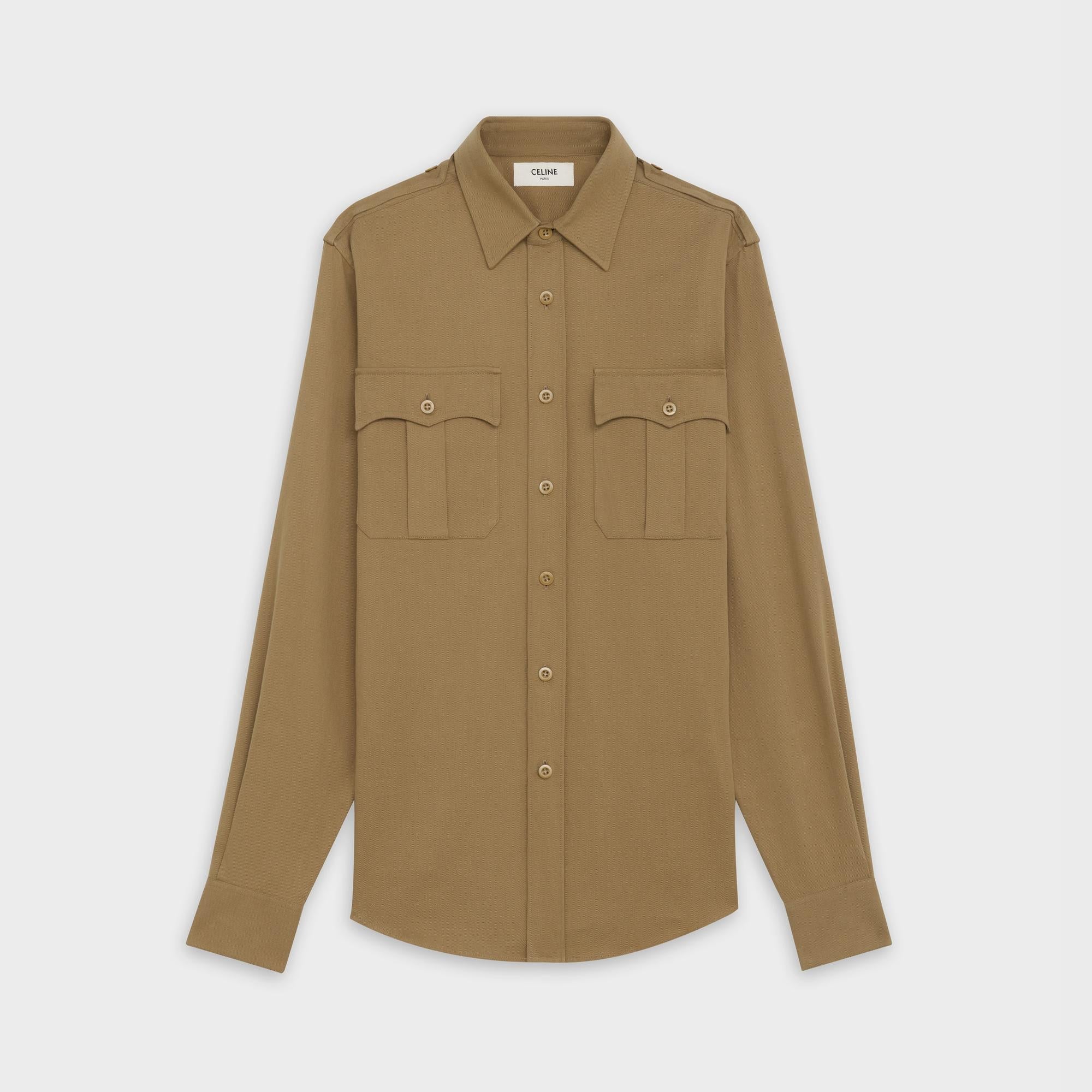 Military Shirt - Beige