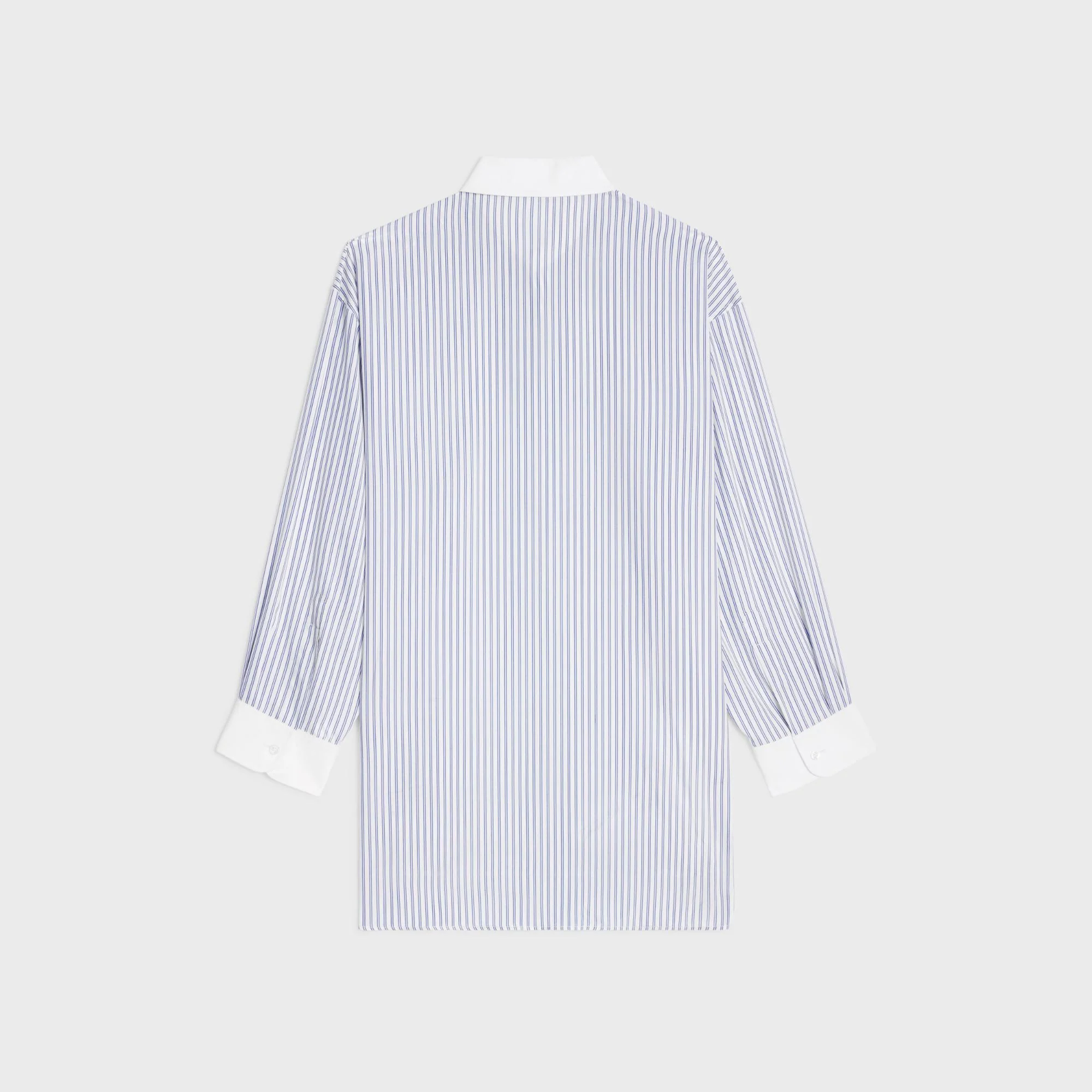 Triomphe Oversized Shirt - Chalk/Blue - Image 2