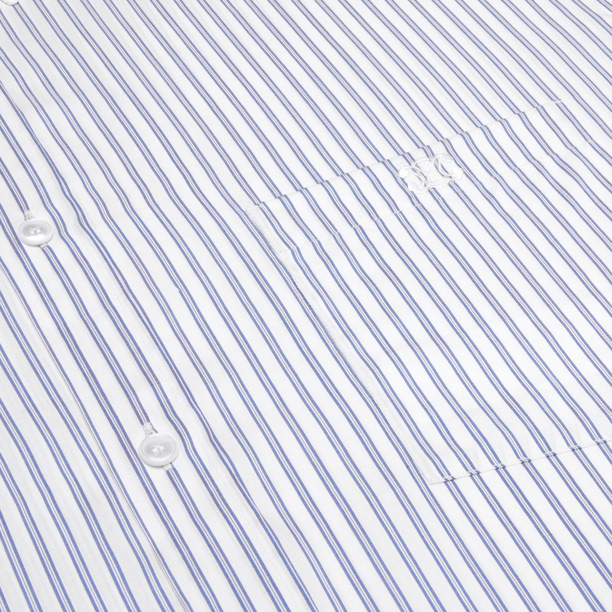 Triomphe Oversized Shirt - Chalk/Blue - Image 4