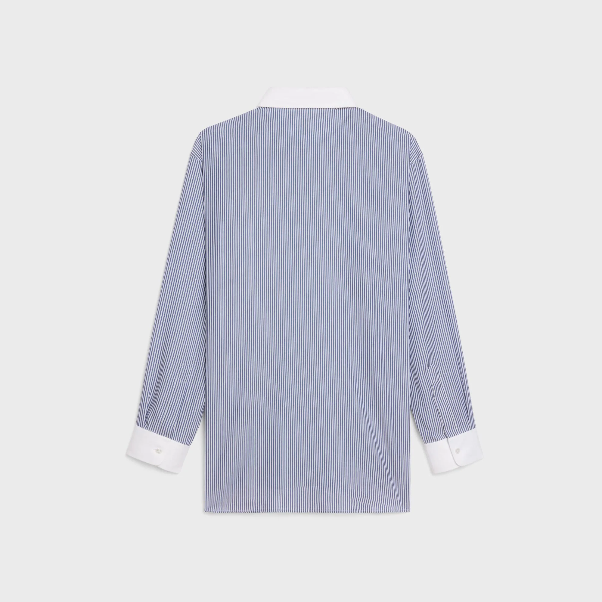 Oversized Shirt - Blue/White - Image 2