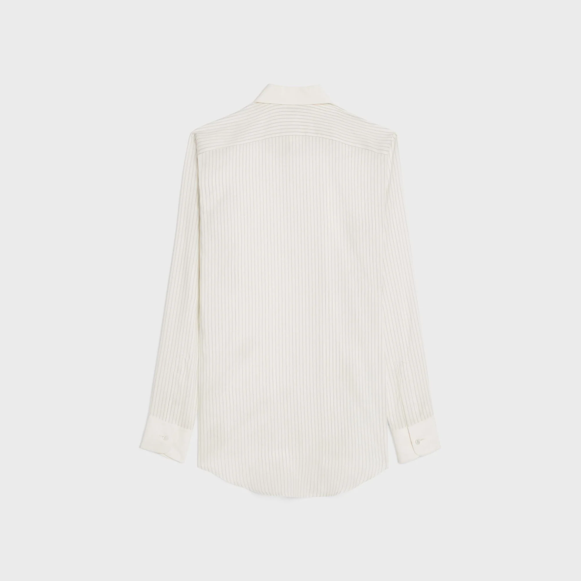 Chemise Romy Col Claudine - Craie/Gris Clair - Image 2