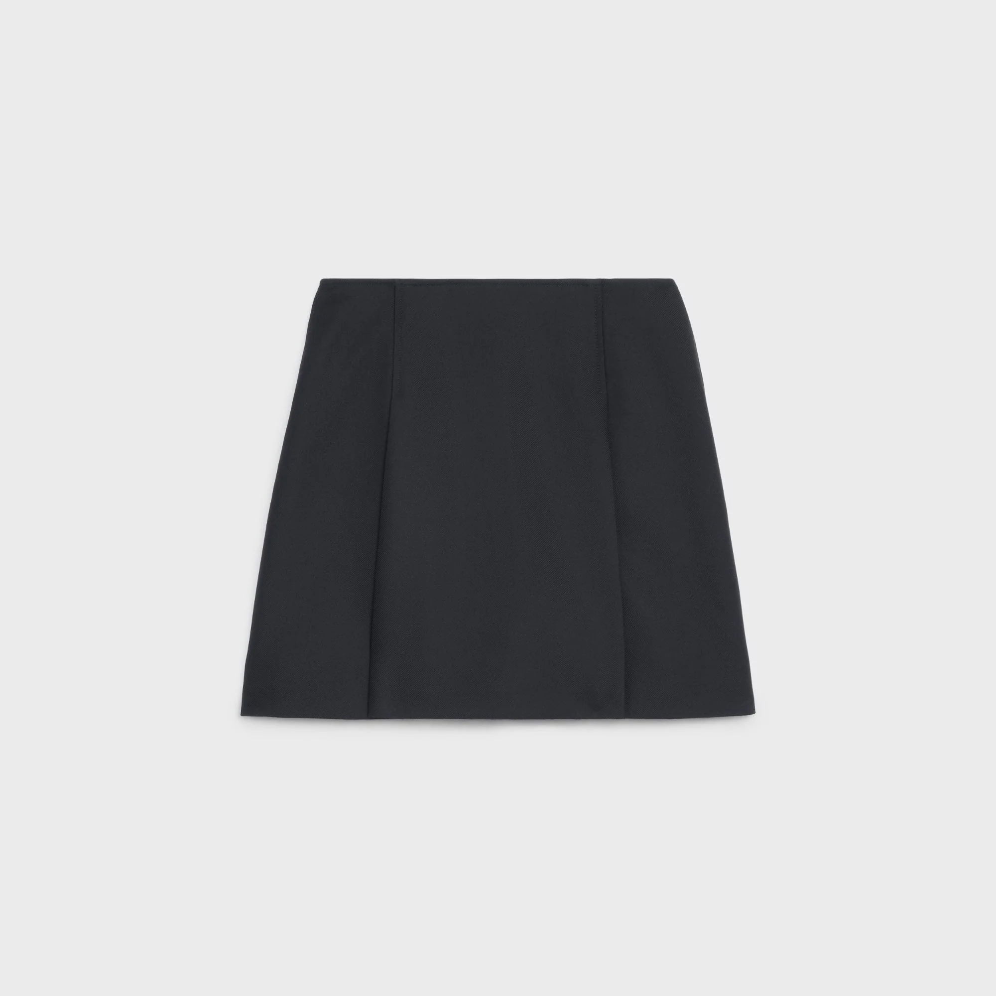 Short Wrap Skirt - Black - Image 2