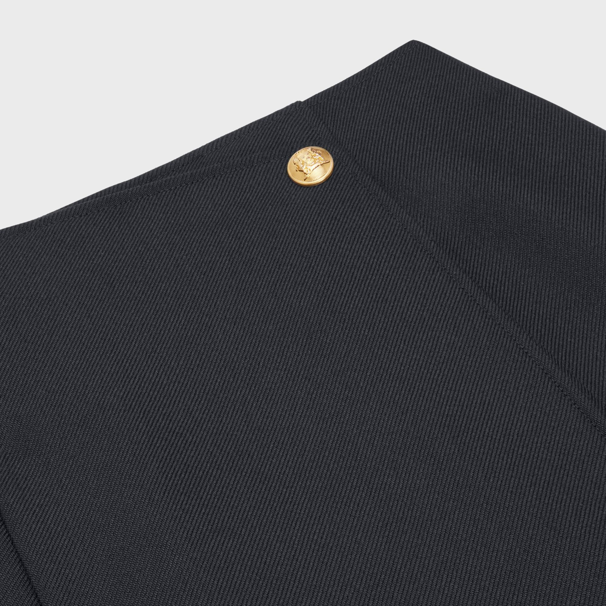 Short Wrap Skirt - Black - Image 3