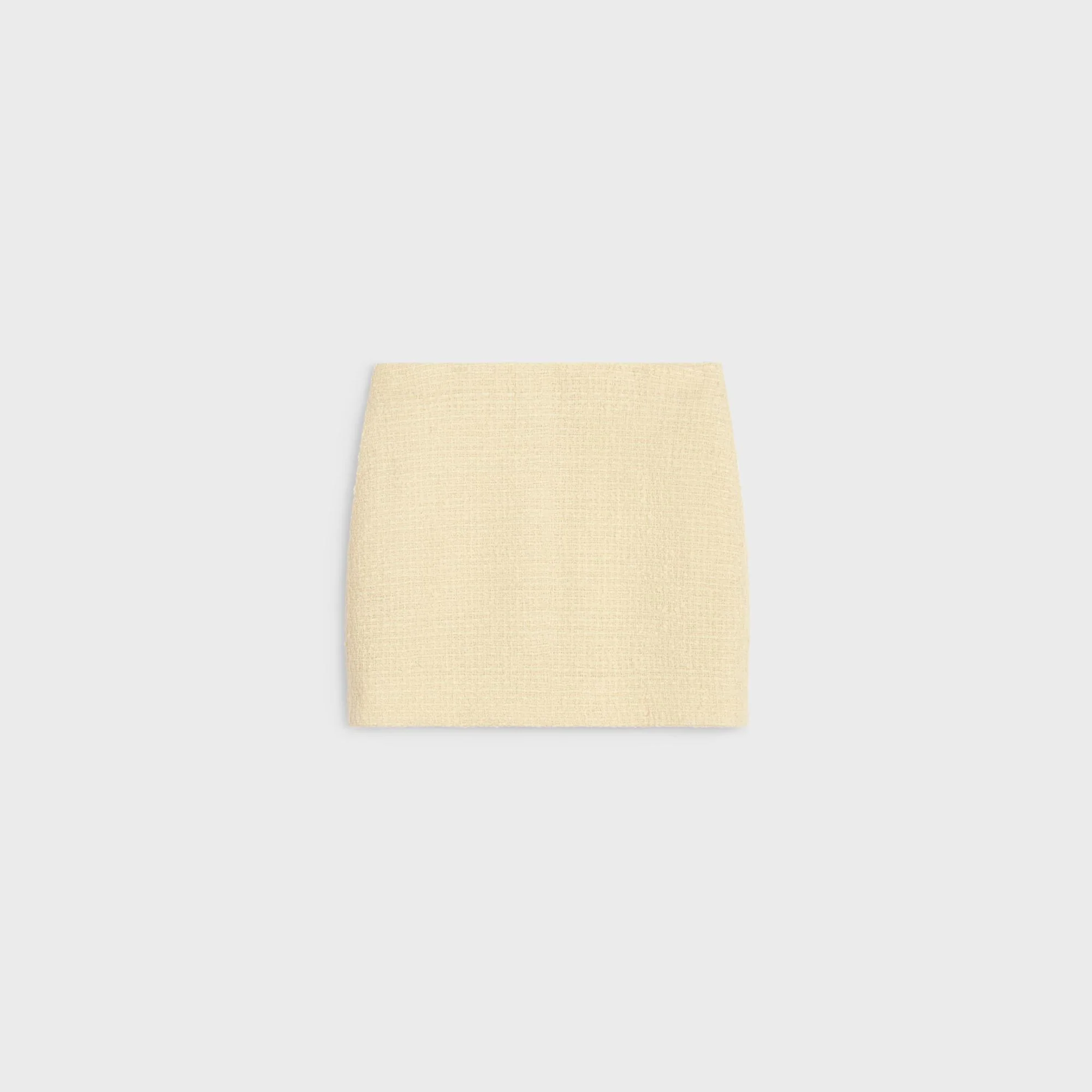 Short Skirt - Straw Yellow