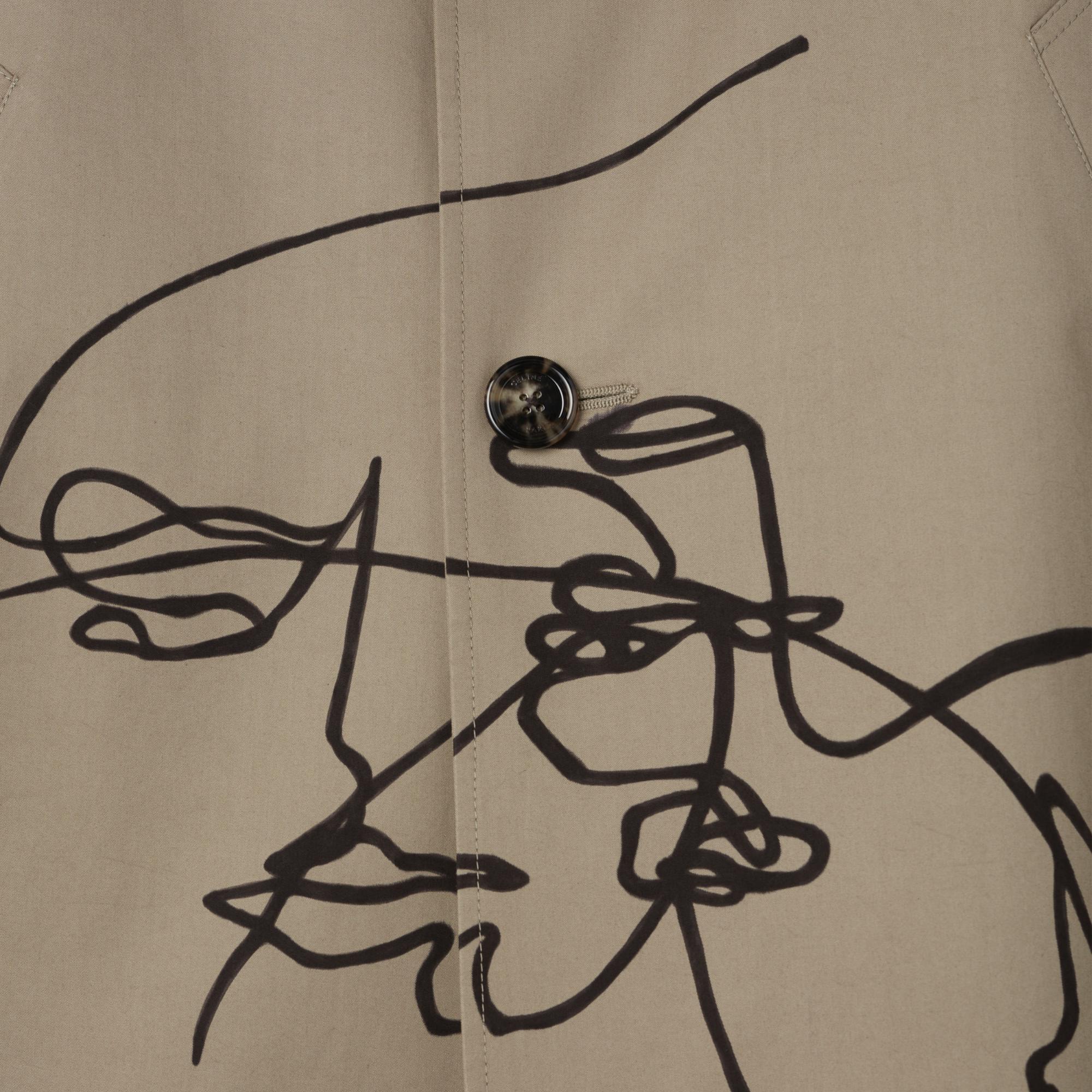 Mac Oversize Coat - Clay/Black - Image 5