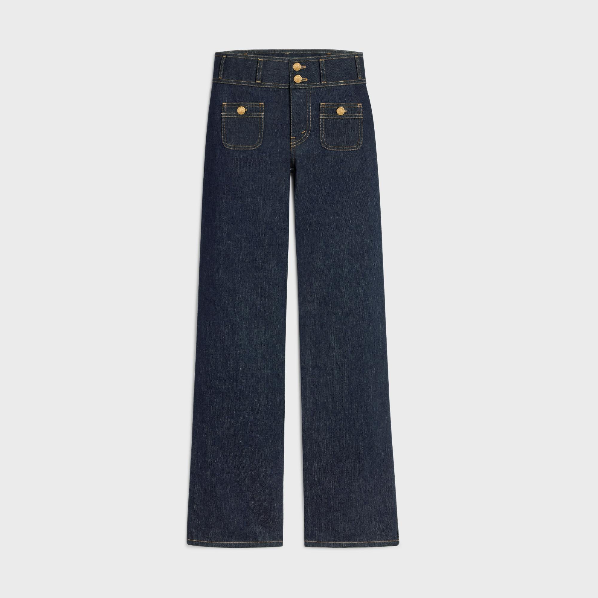 Jeans Flare Jane Low Rise - Rinsed