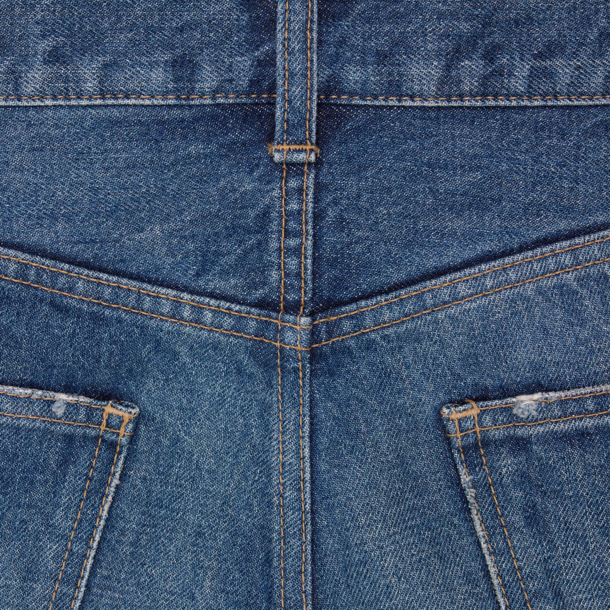 Polly Cropped Jeans - Dark Union Wash - Image 3