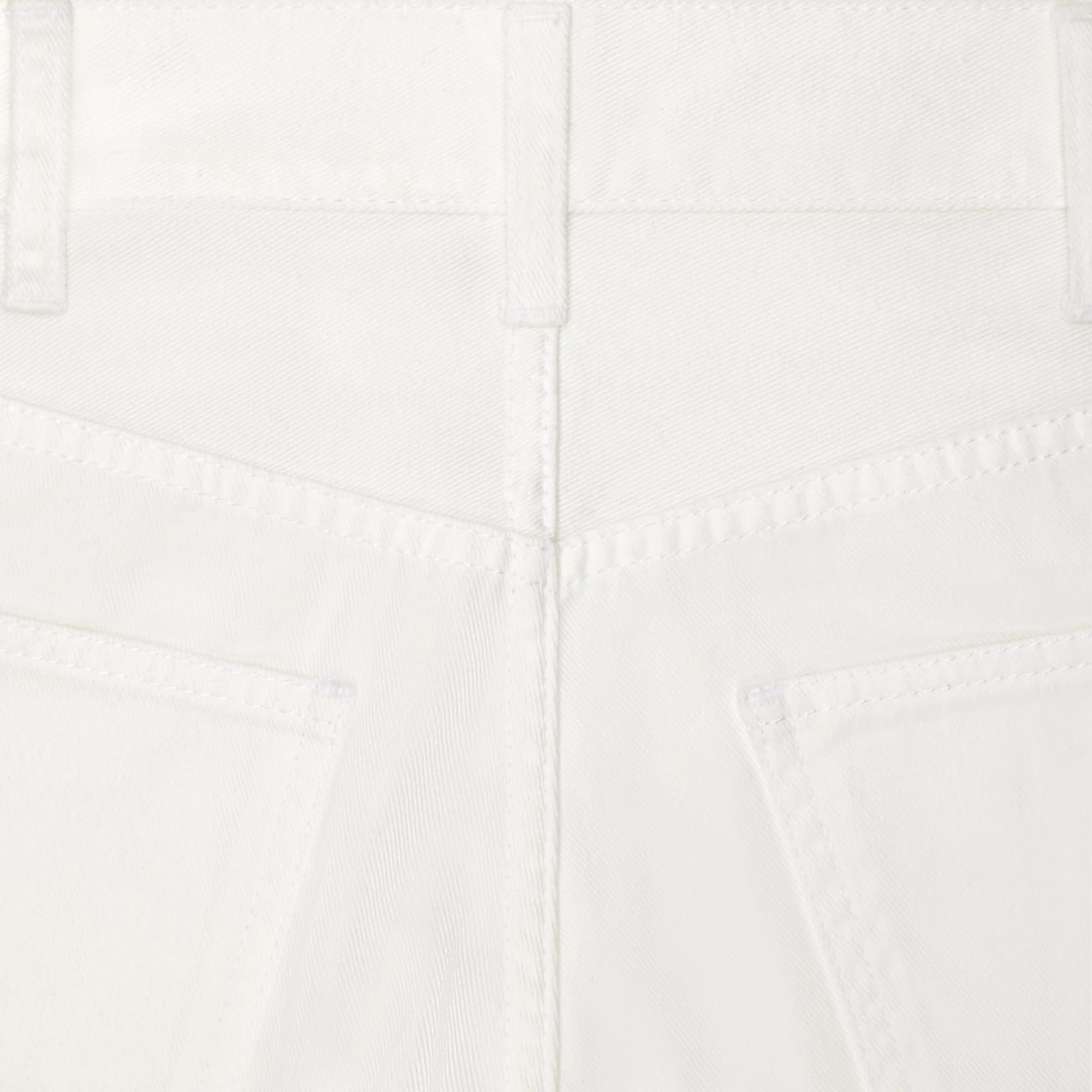 Polly Courmette Jeans - Optic White Wash - Image 3