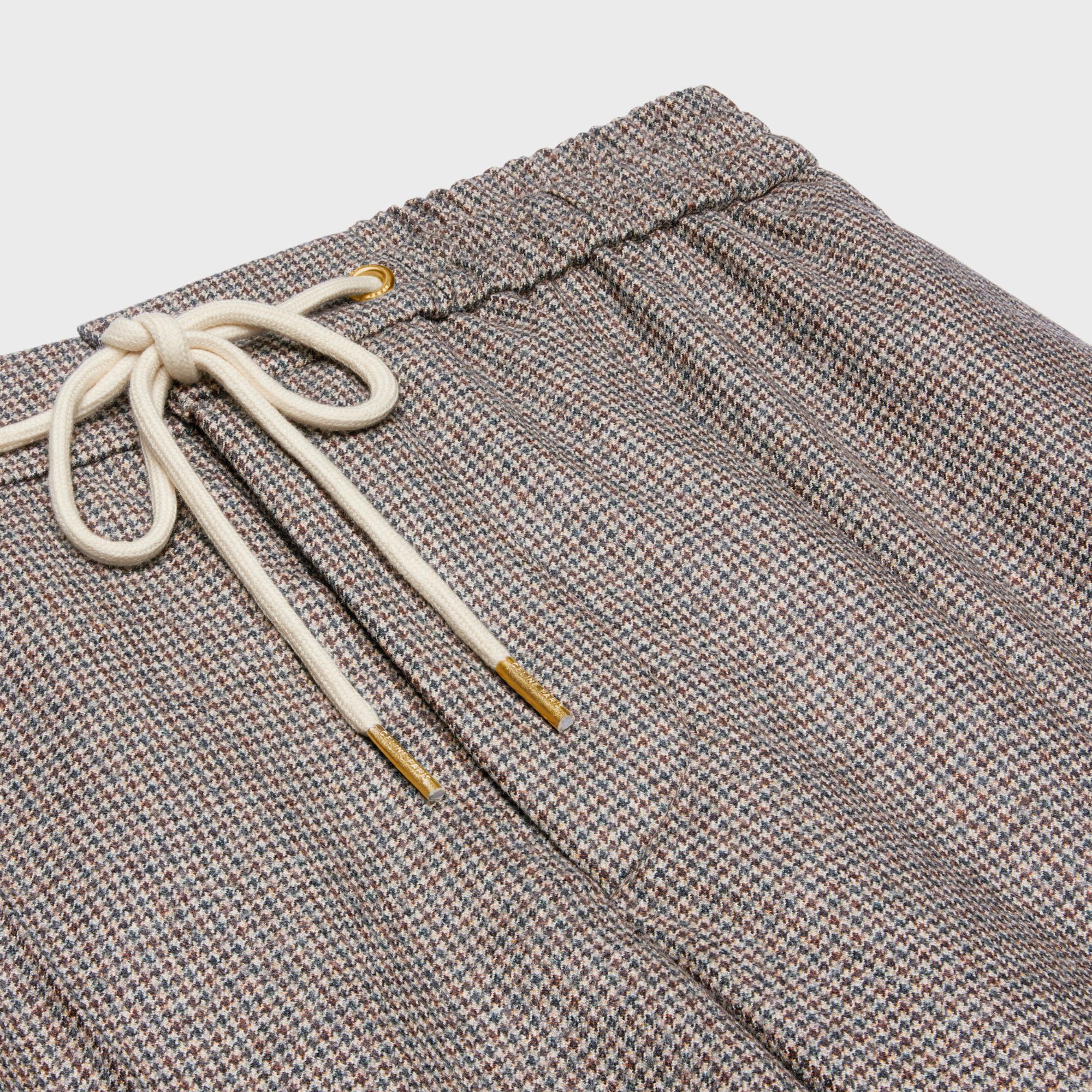 Pantalon Pyjama Skate - Taupe/Foret/Bordeaux - Image 3