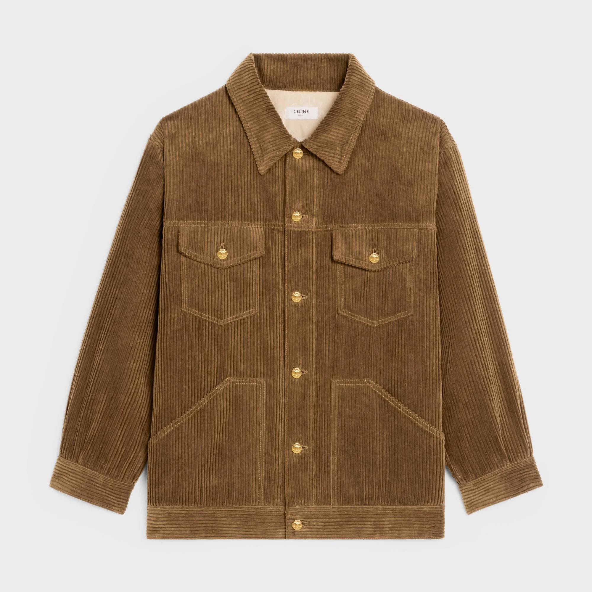 Long Oversize Trucker Jacket - Raw Wash