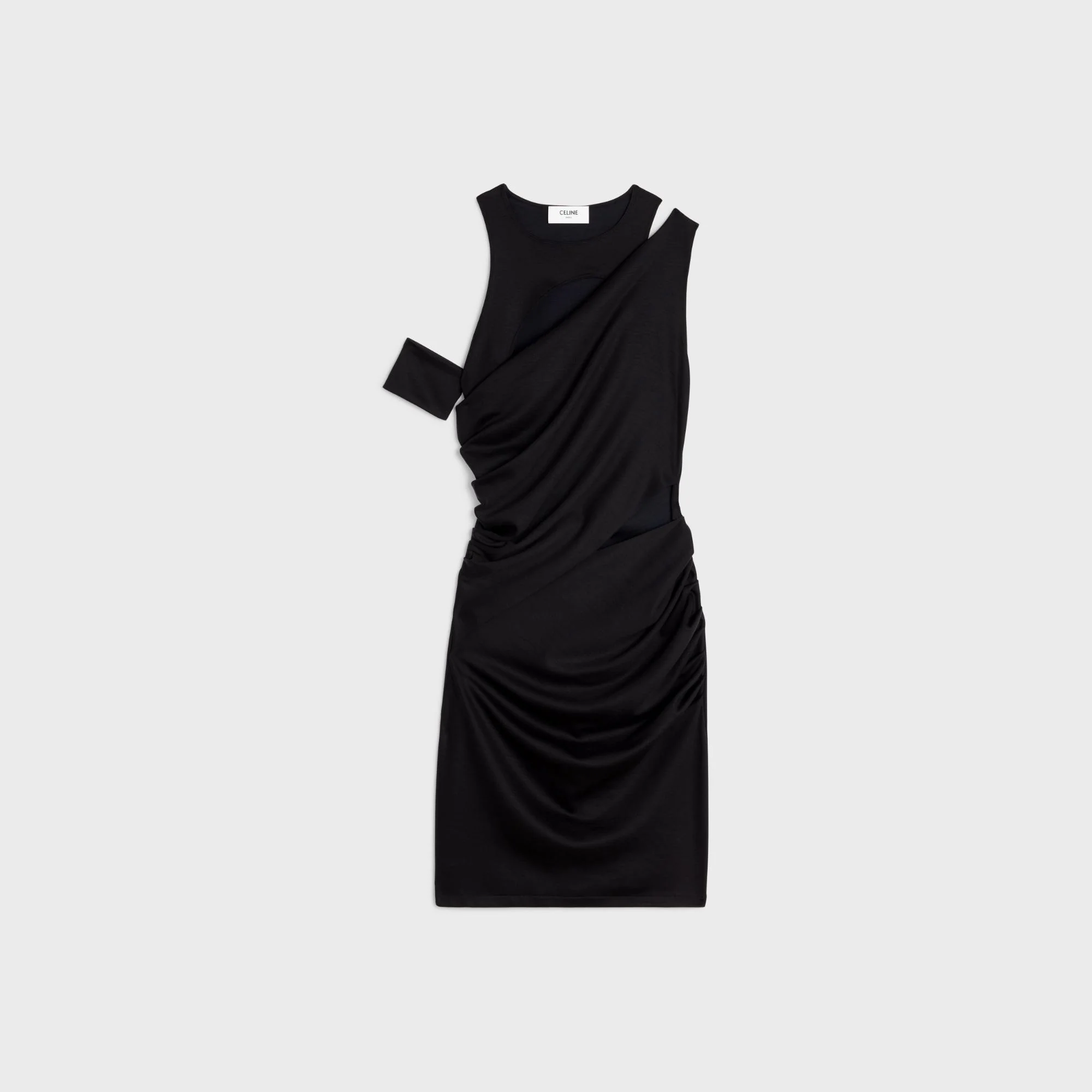Off Shoulder Lolita Dress - Ultra Black