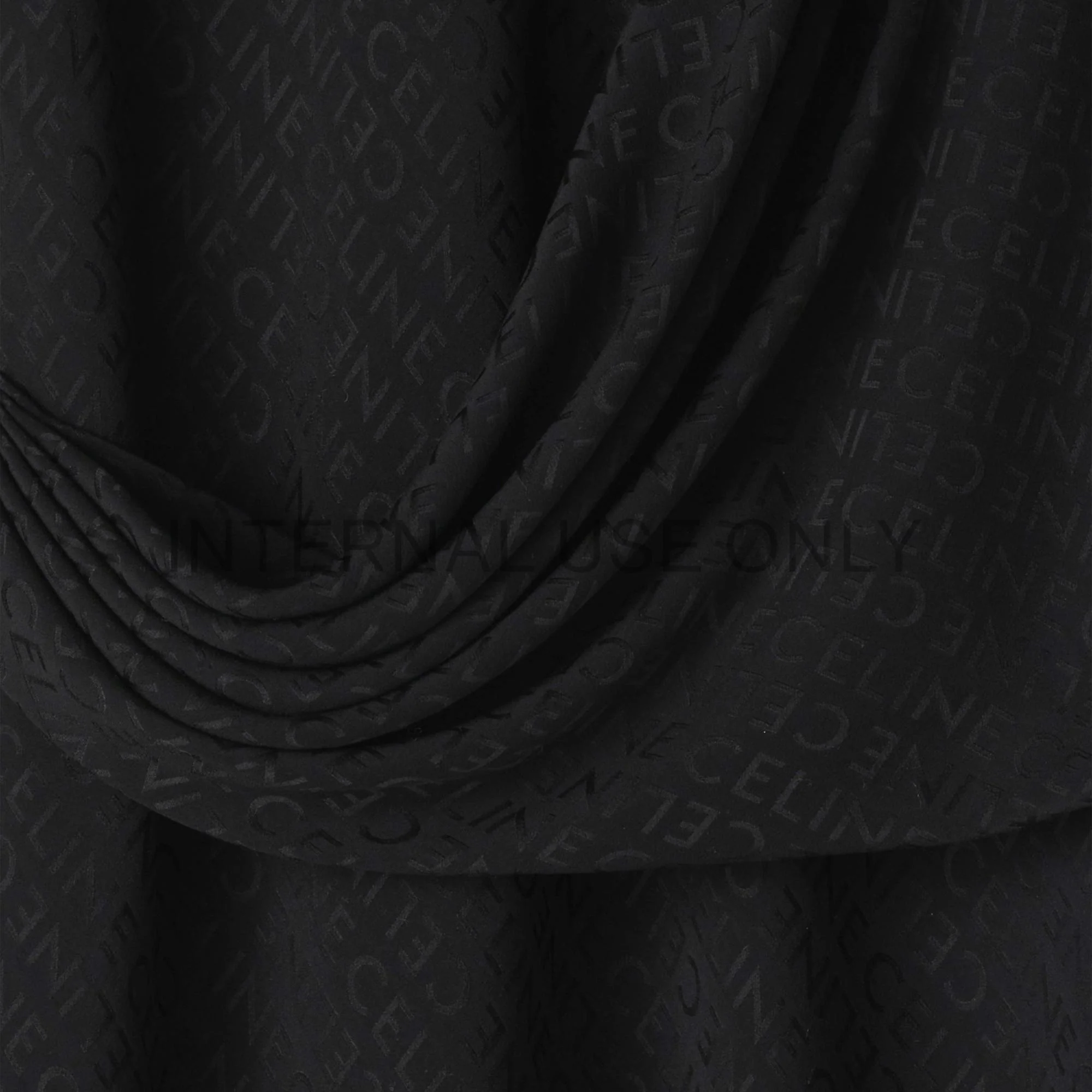 Short Sleeved Draped Dress - Black - Image 4