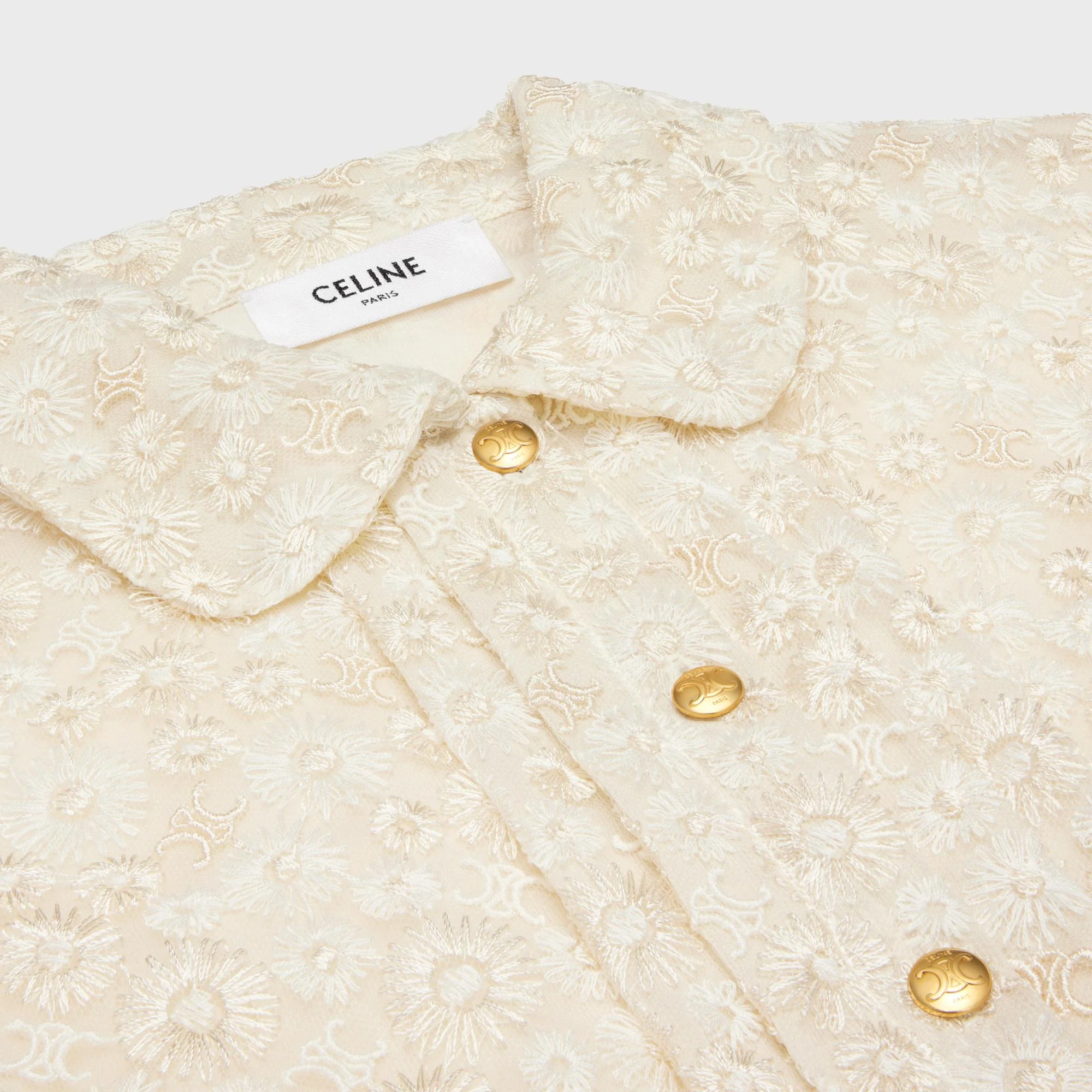 Mini Robe Babydoll - Creme - Image 3