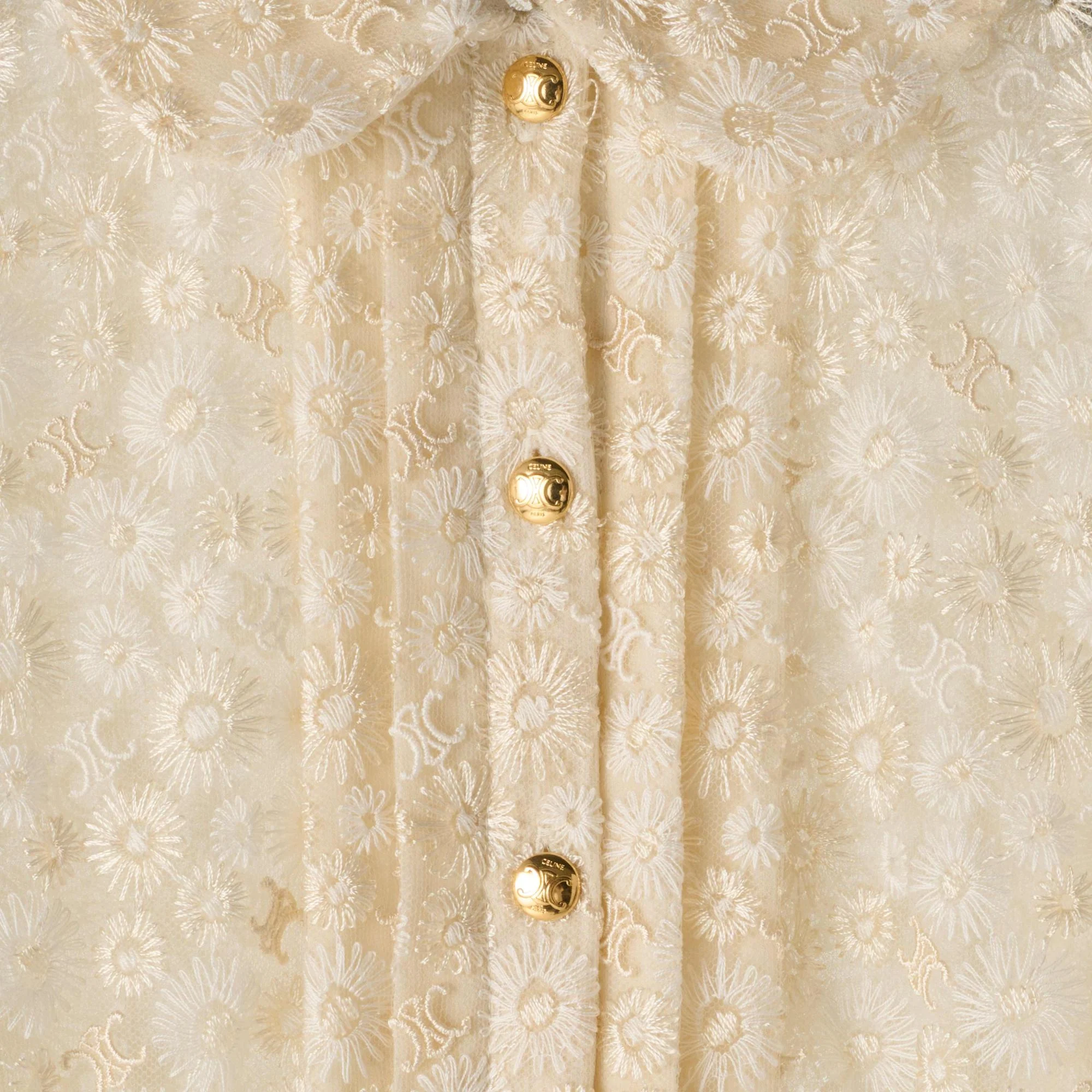 Mini Robe Babydoll - Creme - Image 4