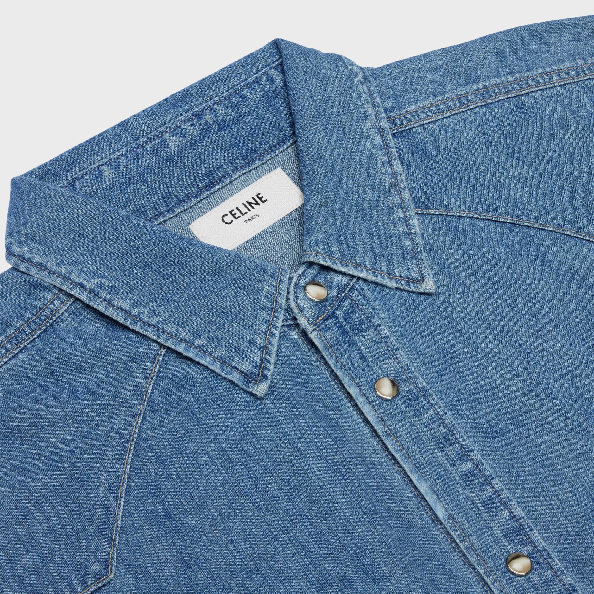 Western Painter Shirt - Union Ocean Wash - Image 4