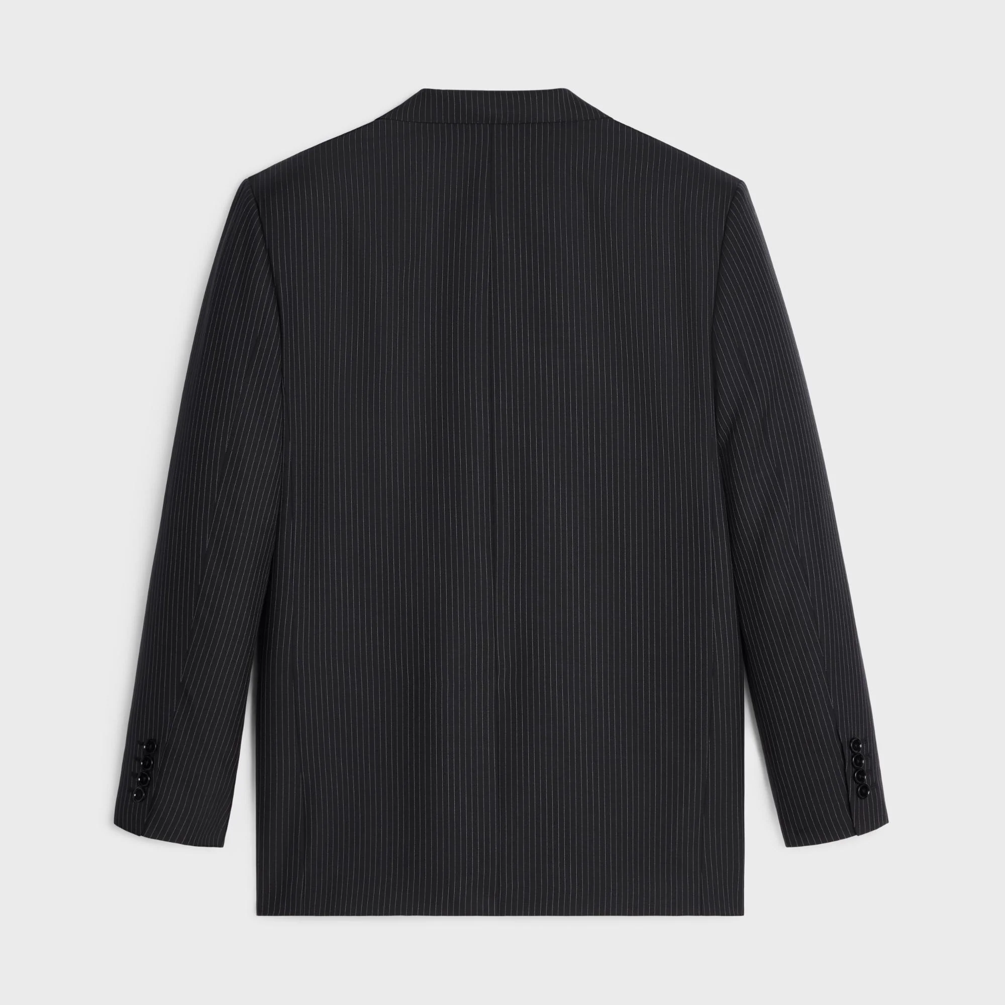 Veste Jodie 2B Col Droit - Noir/Craie - Image 2