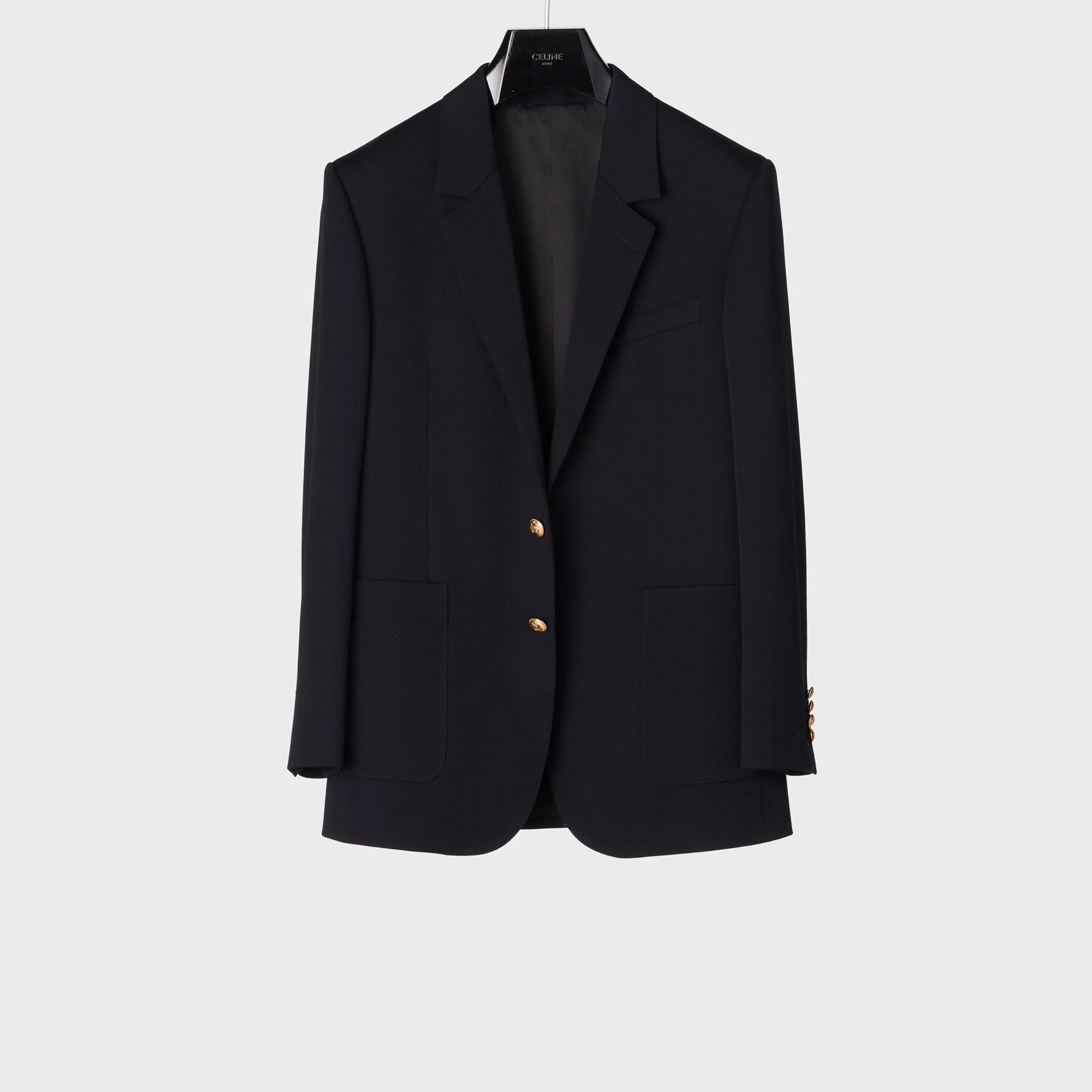 Jude 2B Jacket With Patched Pockets - Navy - Image 2