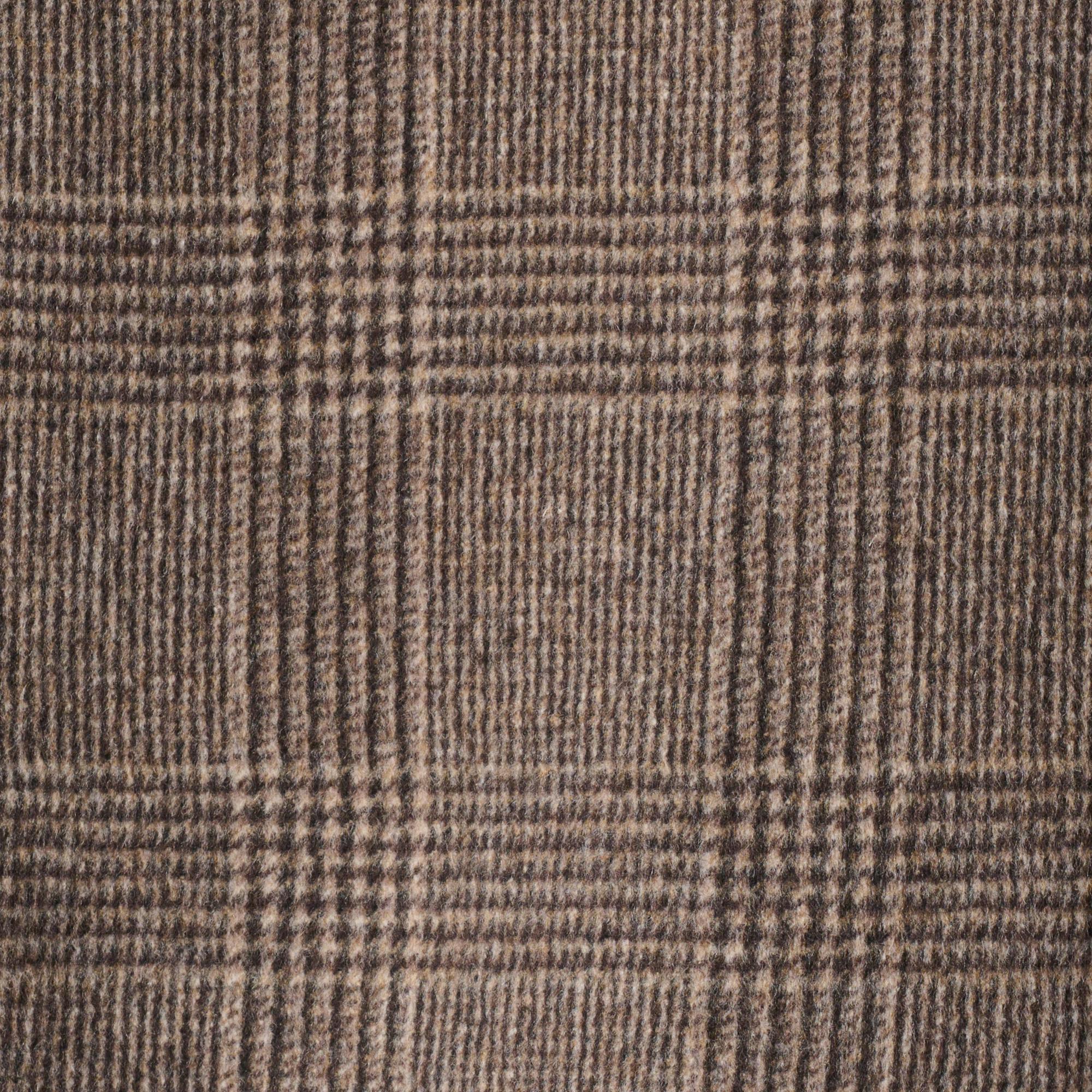 Veste Longue 2B Col Droit - Marron Glace/Craie - Image 4