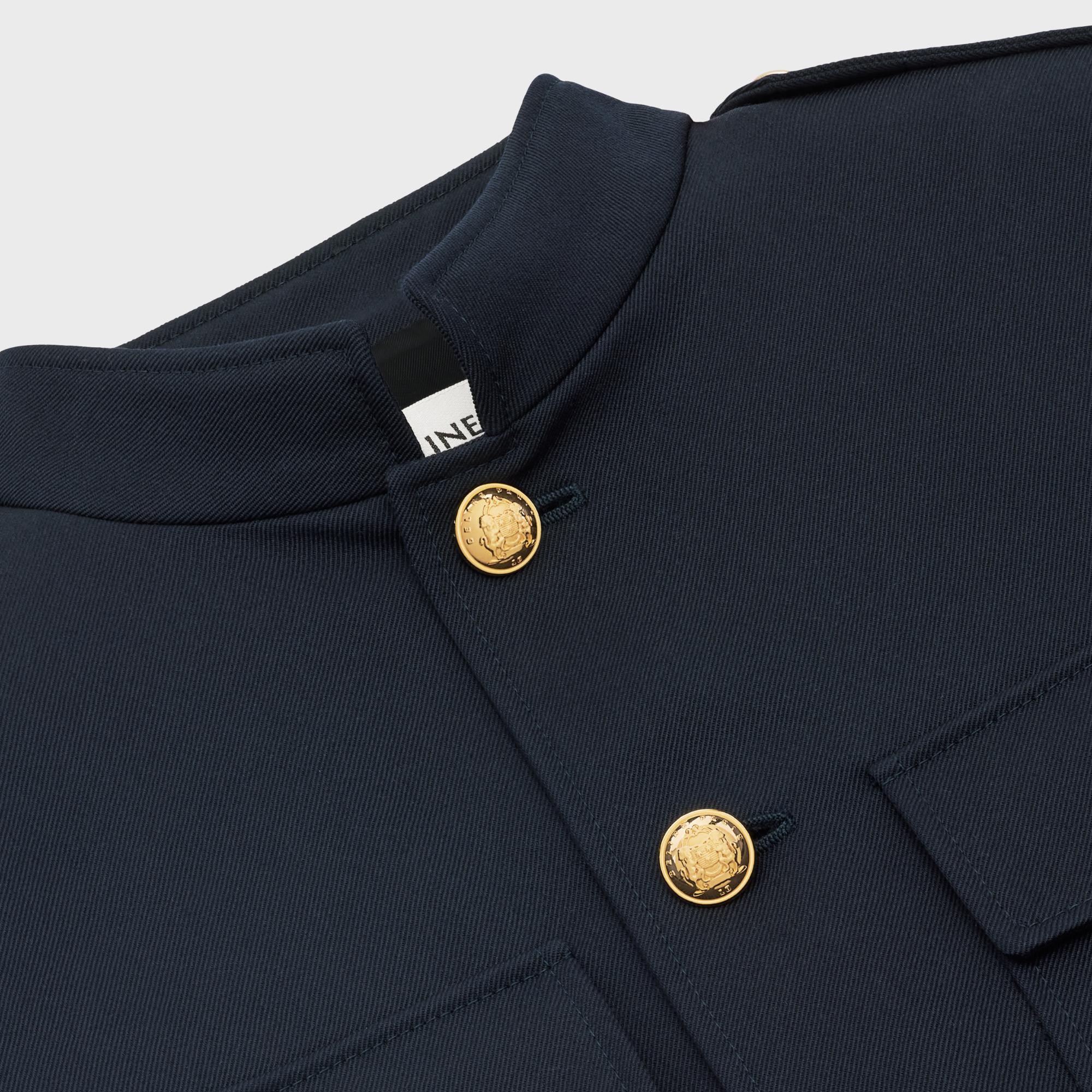 Saharan Officer Jacket - Navy - Image 3