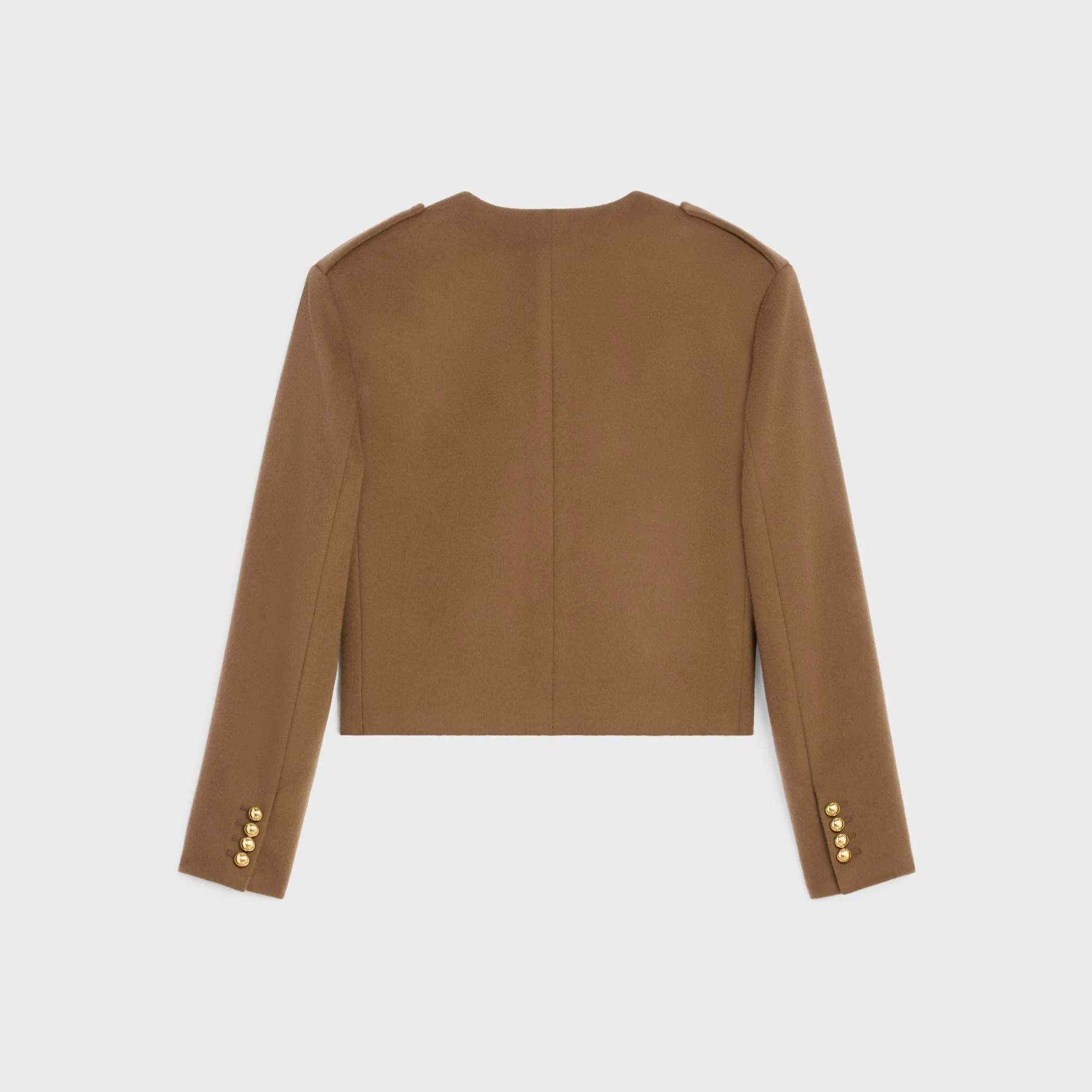 7B Pure Collar Hunter Jacket - Hazelnut - Image 2