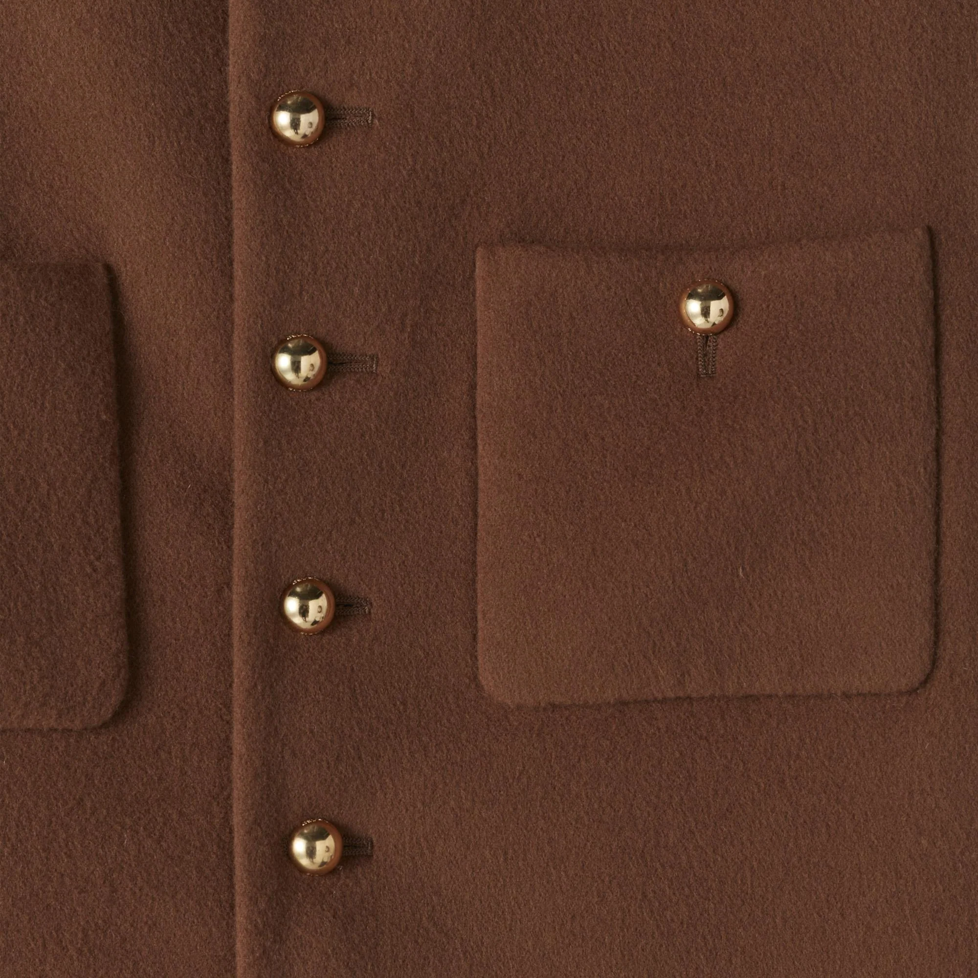 7B Pure Collar Hunter Jacket - Hazelnut - Image 4