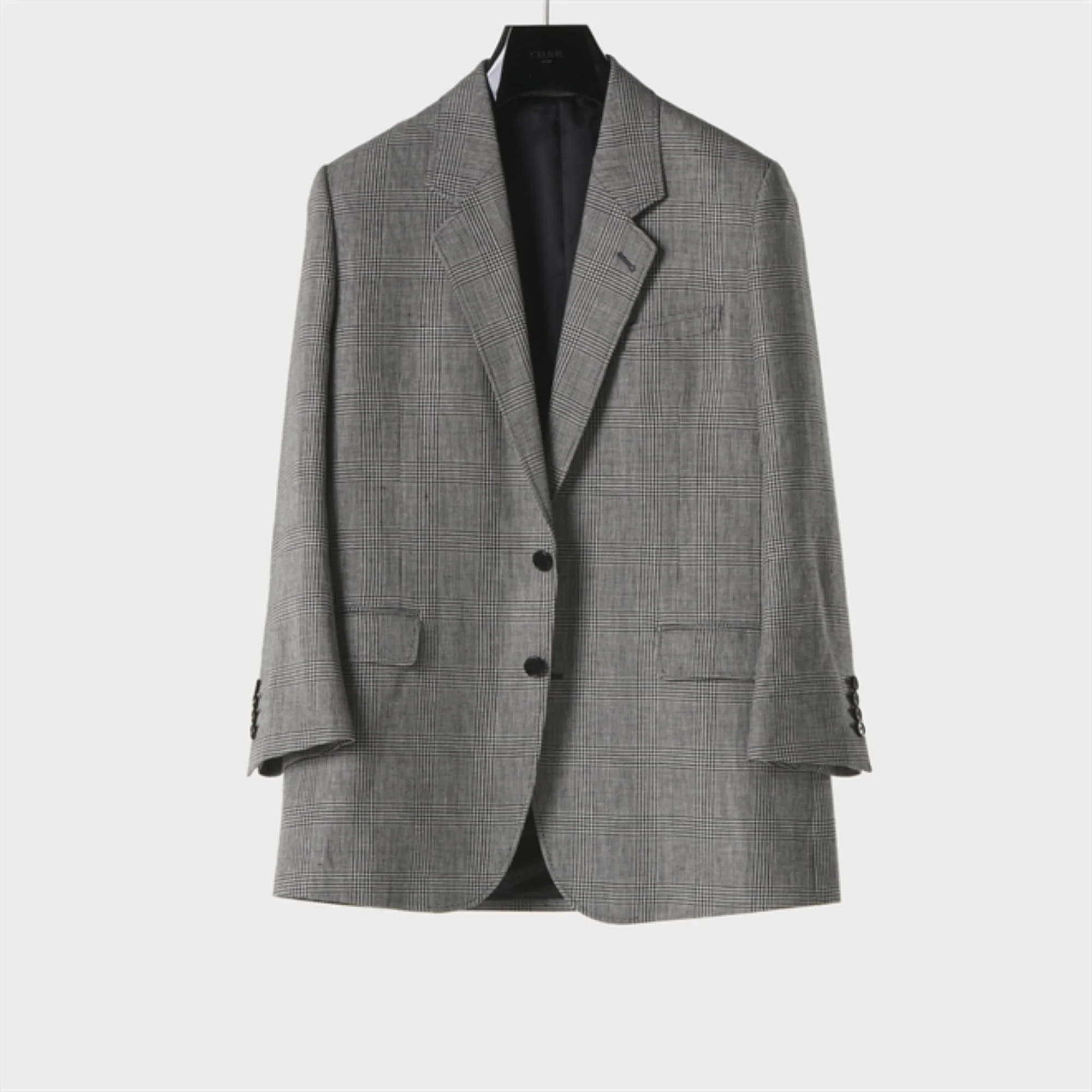 Tournon 2B Jacket - Black & White
