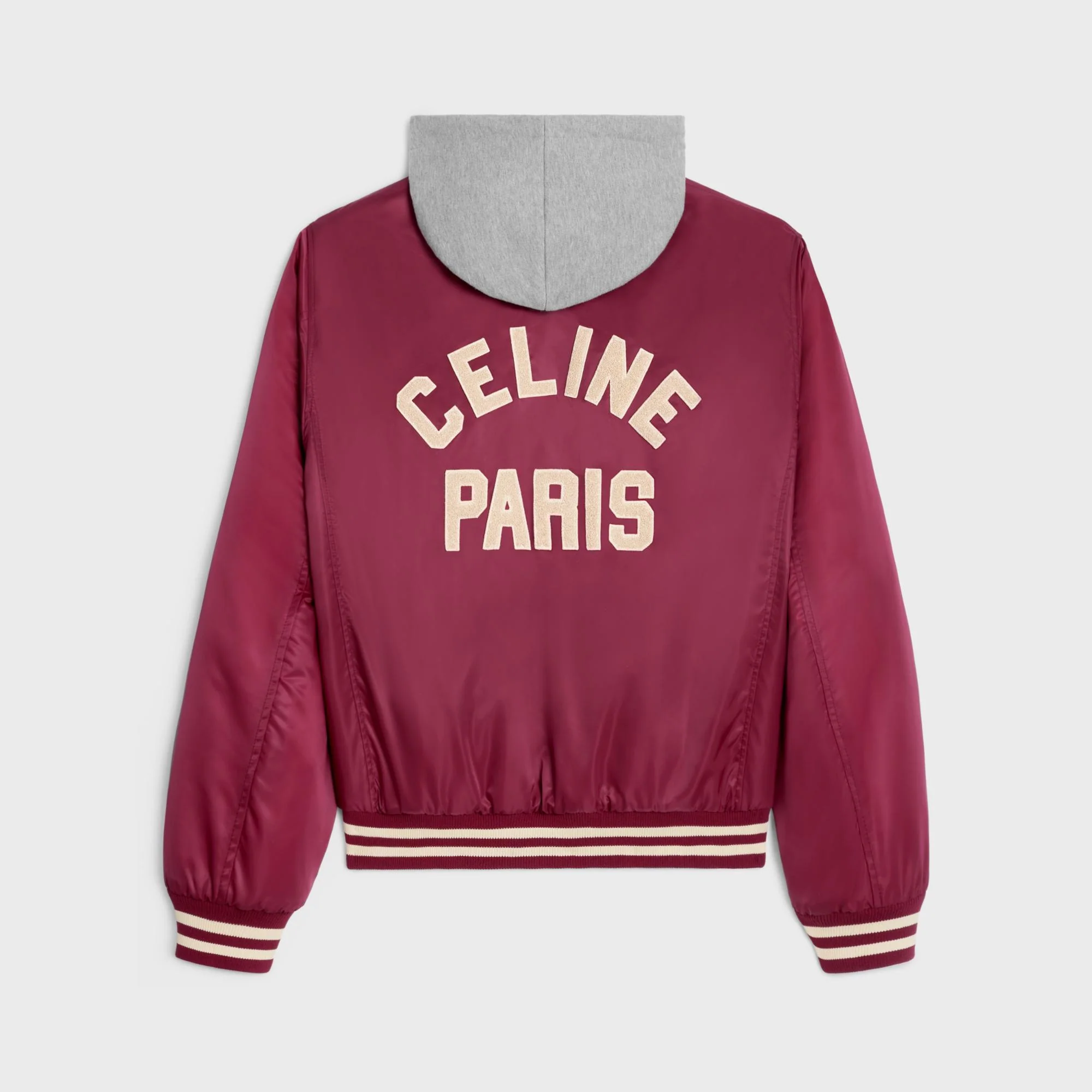 Teddy Celine Paris Capuche - Burgundy - Image 2