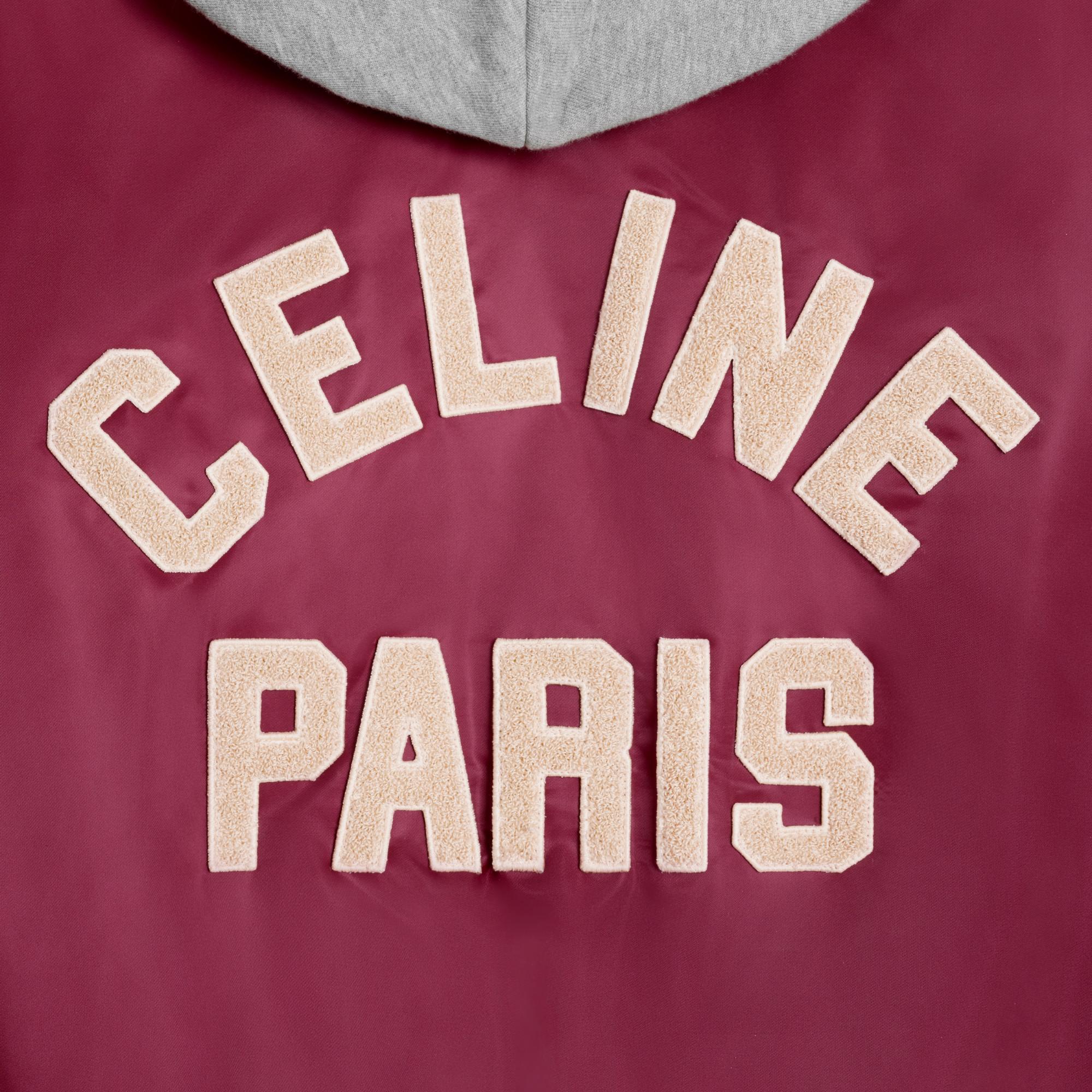 Teddy Celine Paris Capuche - Burgundy - Image 4