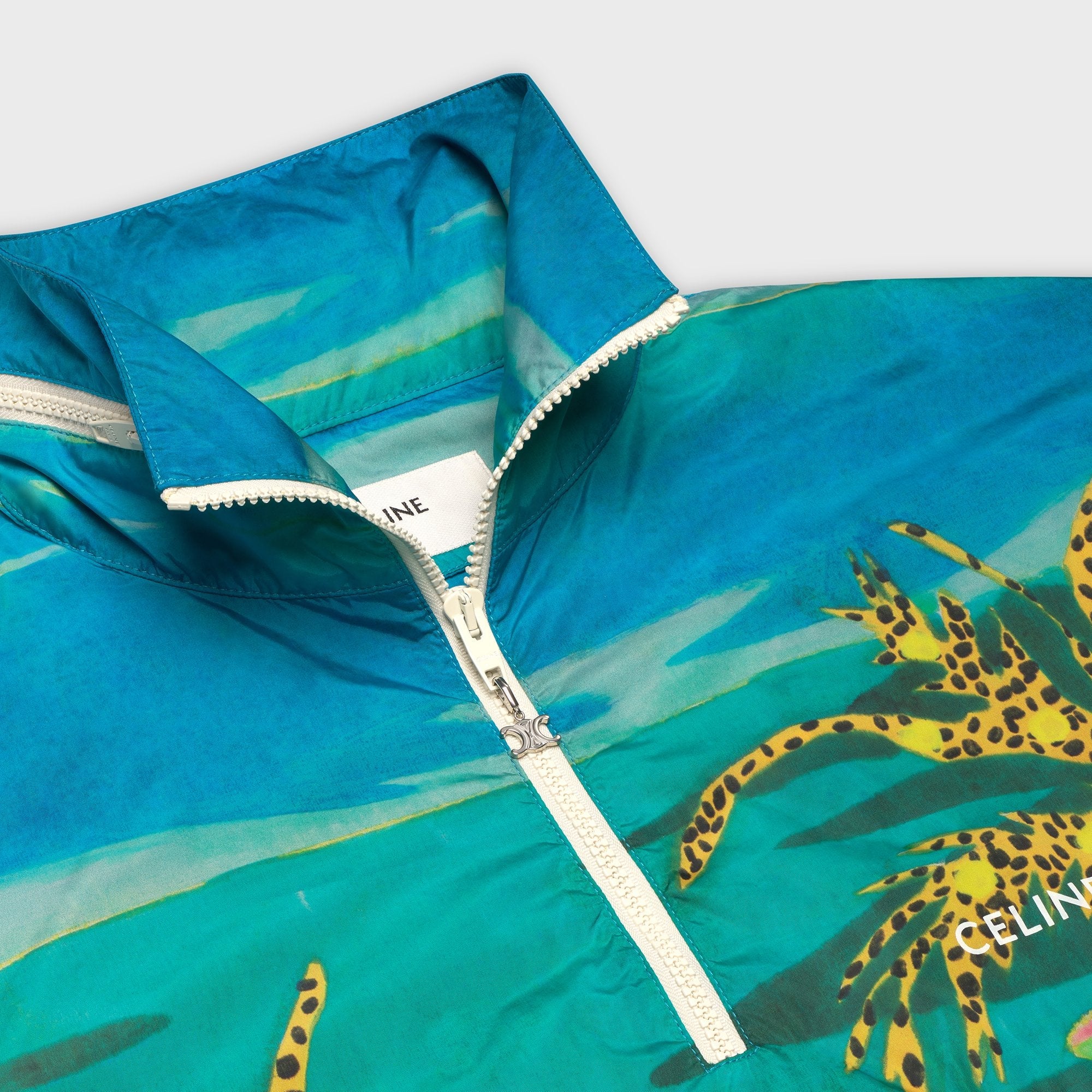 Celine Zip Collar Windbreaker - Multicolor - Image 3