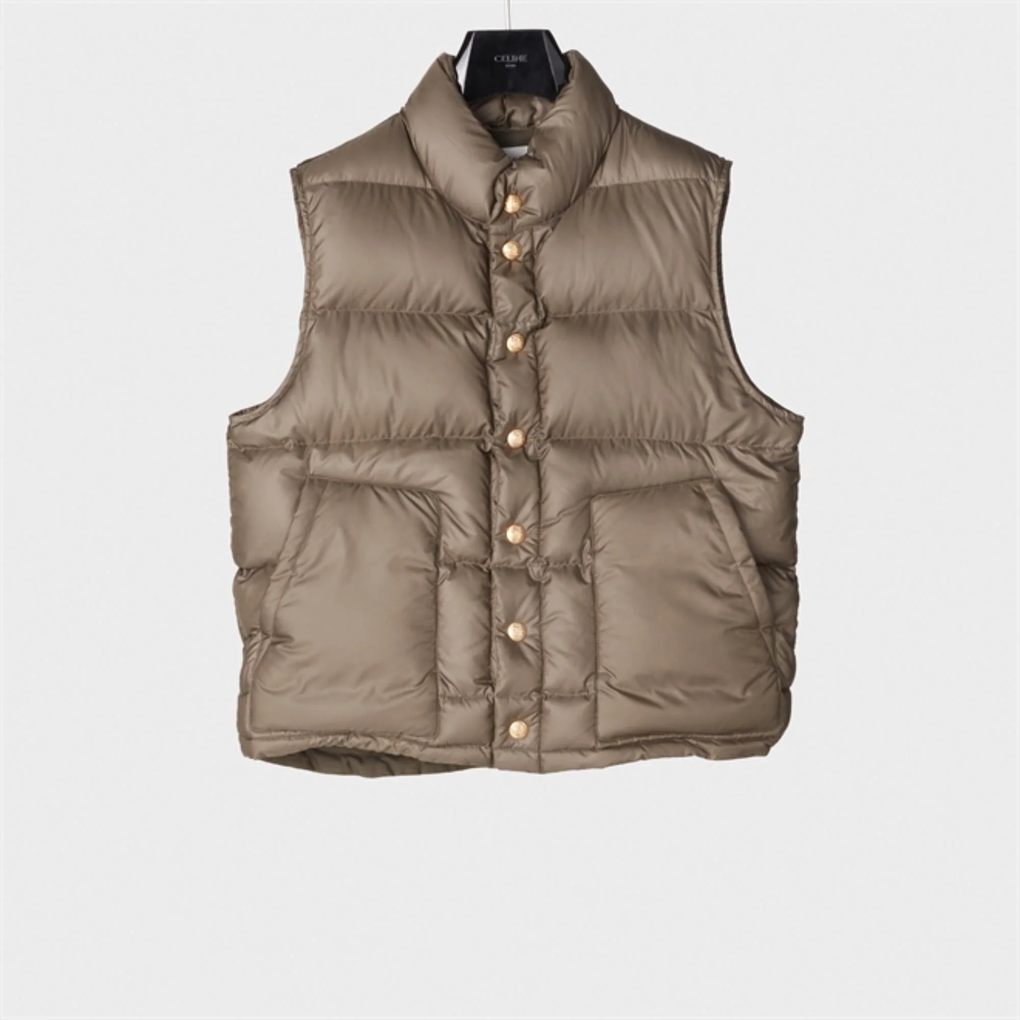 Sm Quilted Jacket - Khaki