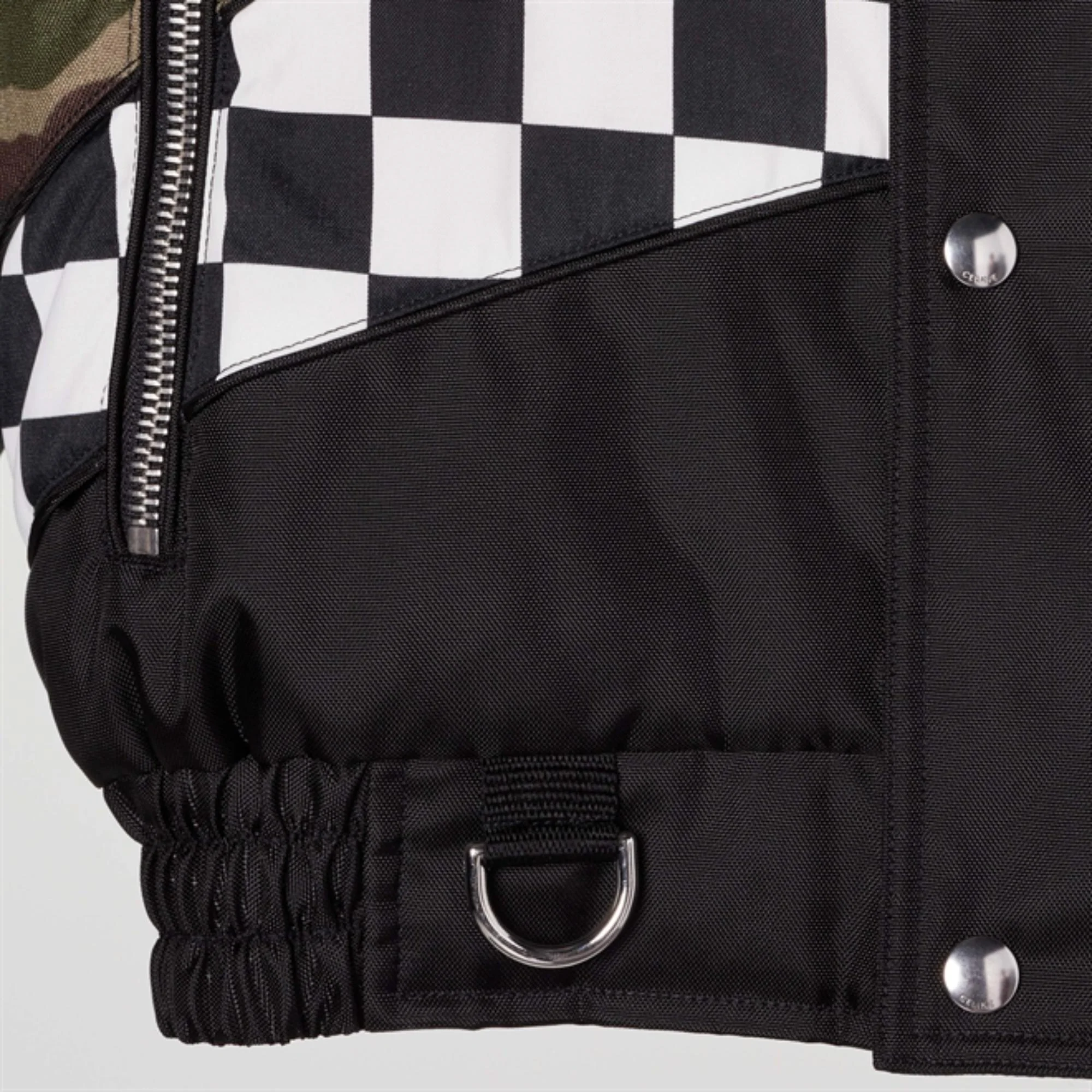 Loose Checker Jacket - Black - Image 6