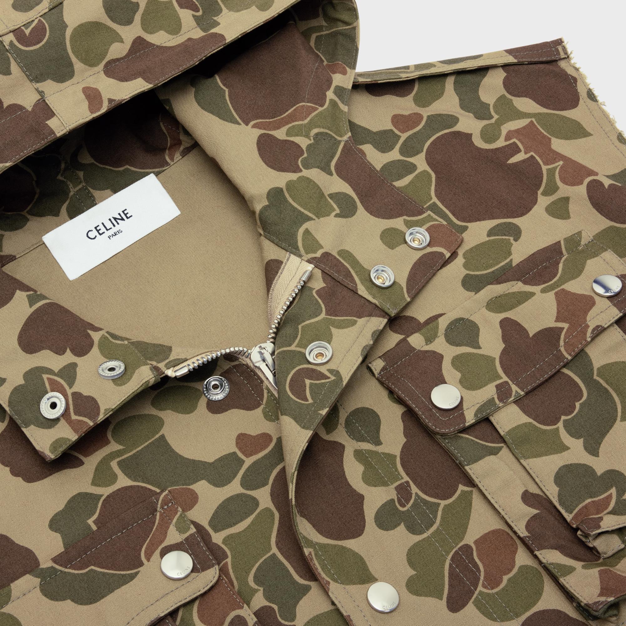 Long Military Vest - Multicolor - Image 3