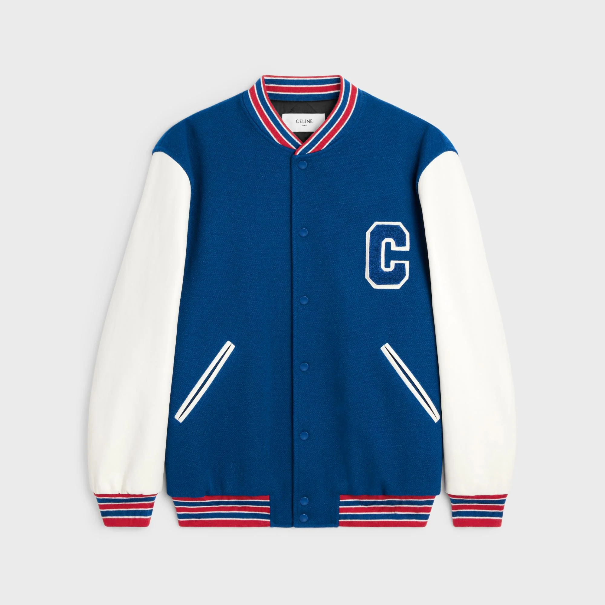Varsity C Patch Jacket - Cobalt