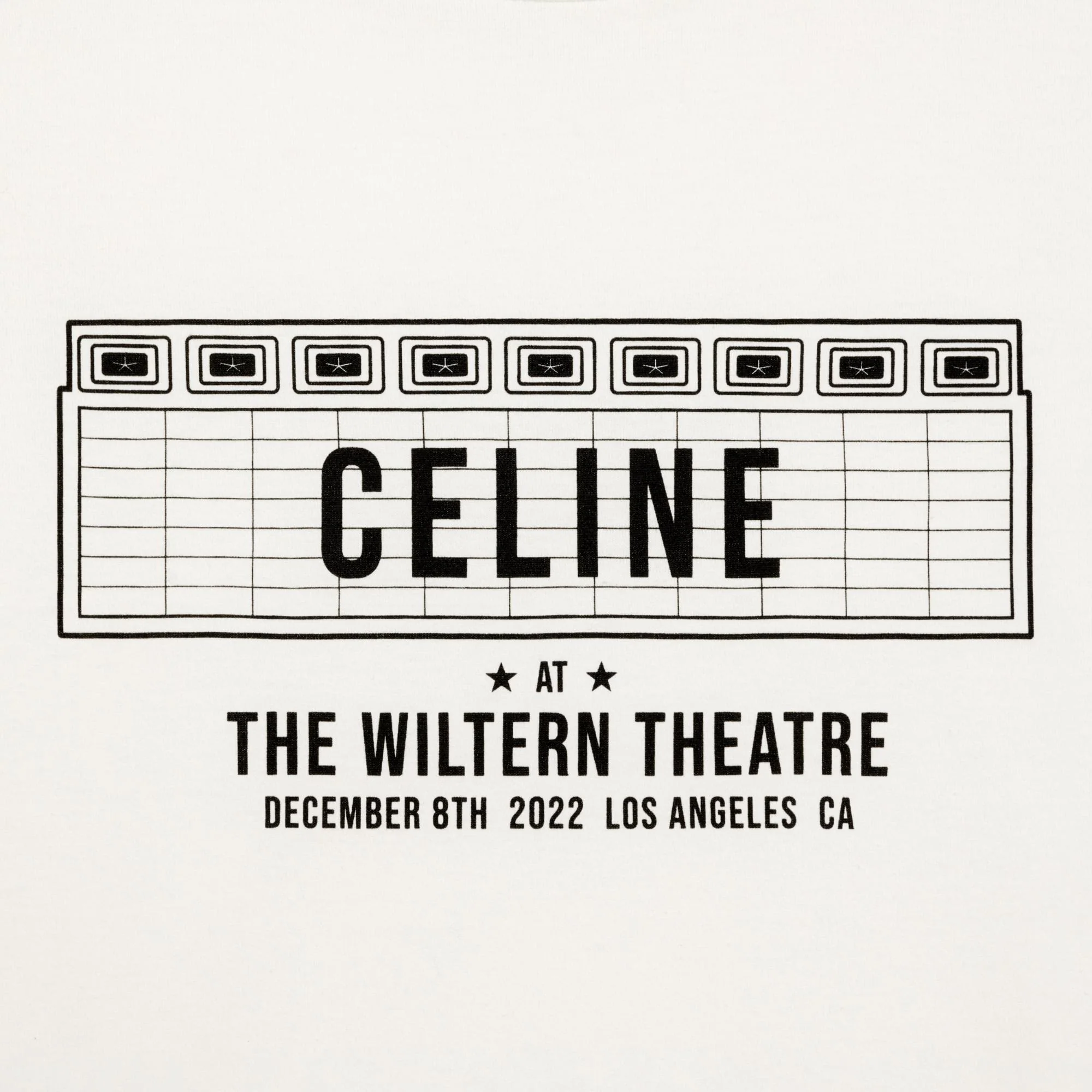 Celine Wiltern T-Shirt - Washed White/Black - Image 5