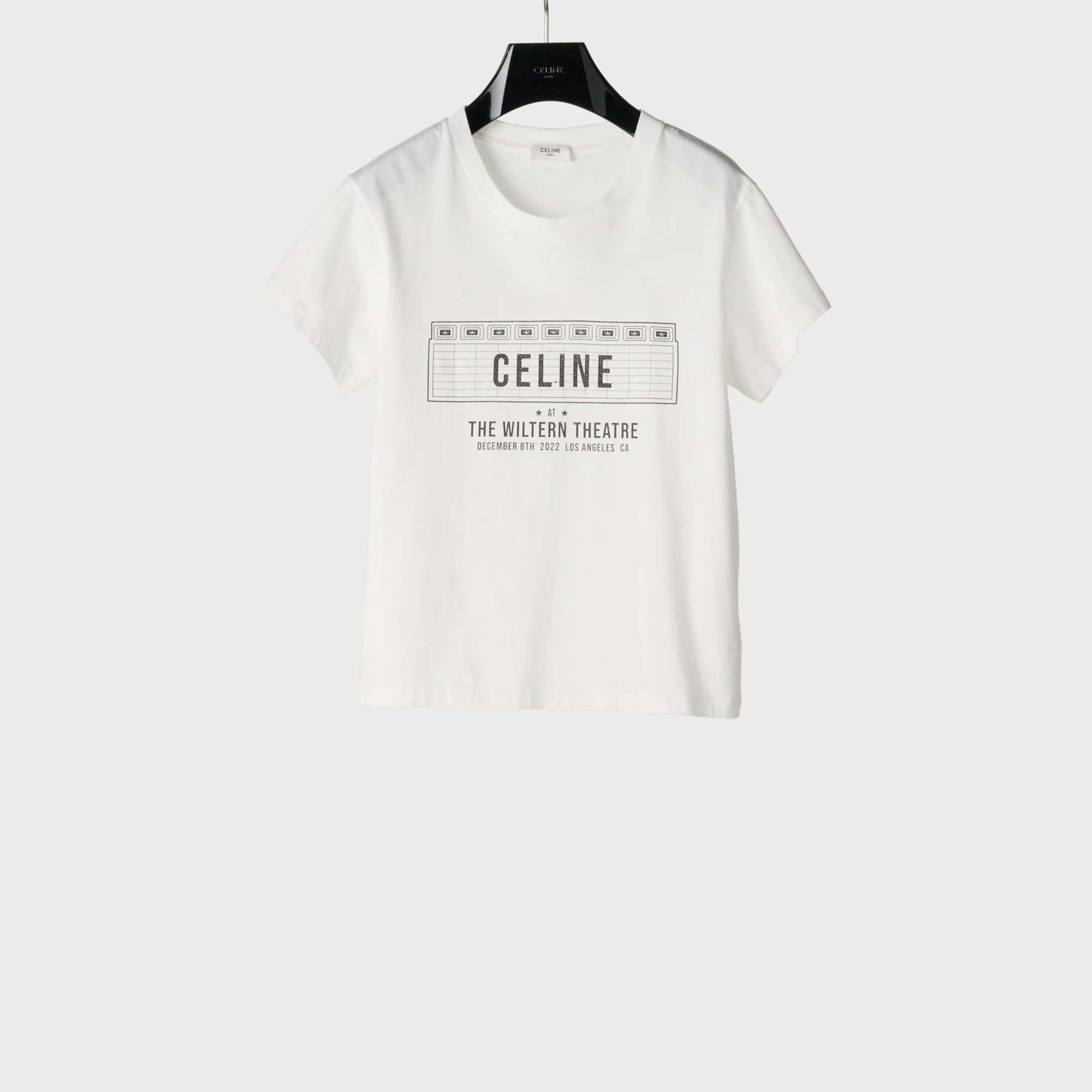Celine Wiltern T-Shirt - Washed White/Black - Image 6