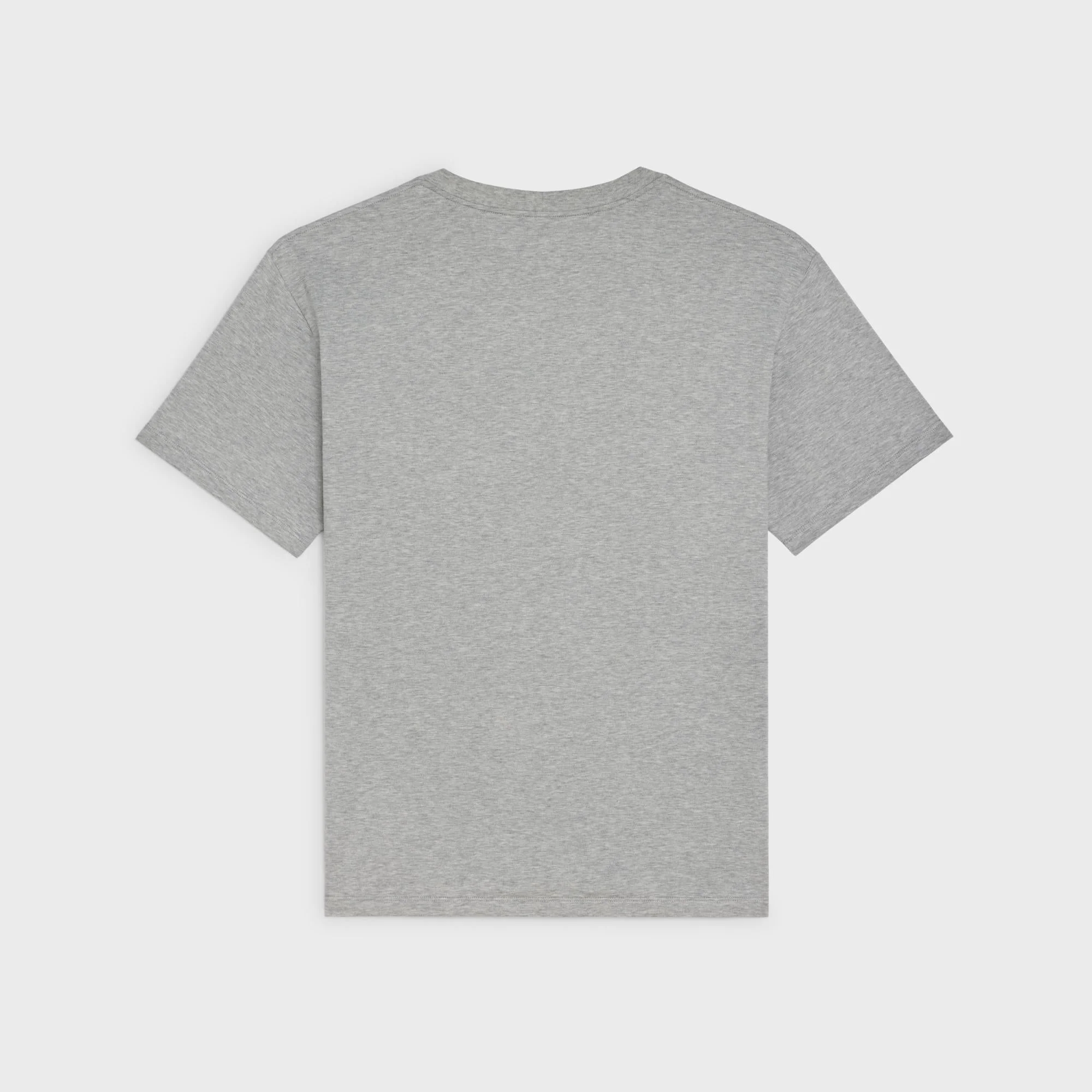 Celine Multico Loose T-Shirt - Grey Melange - Image 2