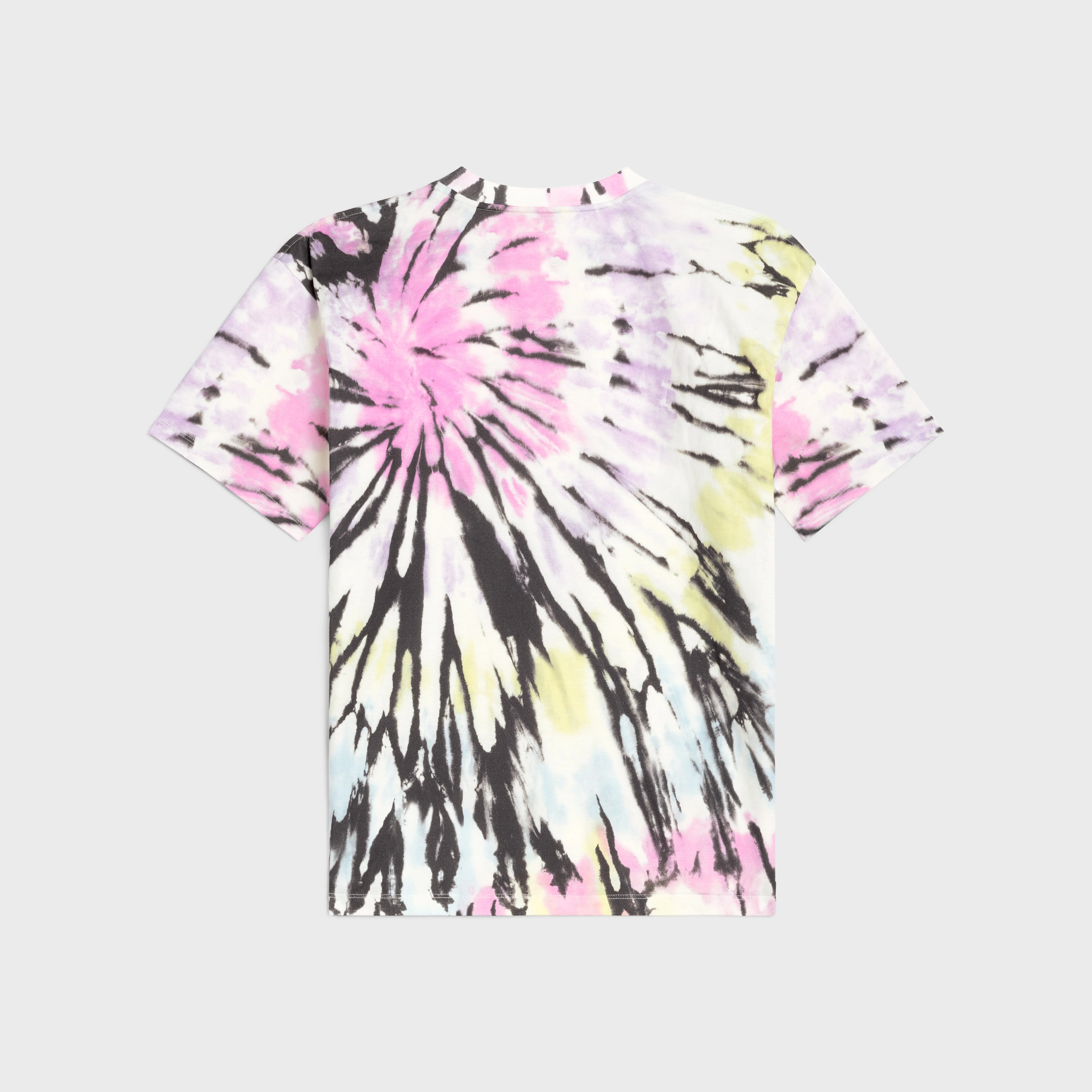 Loose Celine T-Shirt - Multicolor Pastel/Off White - Image 2