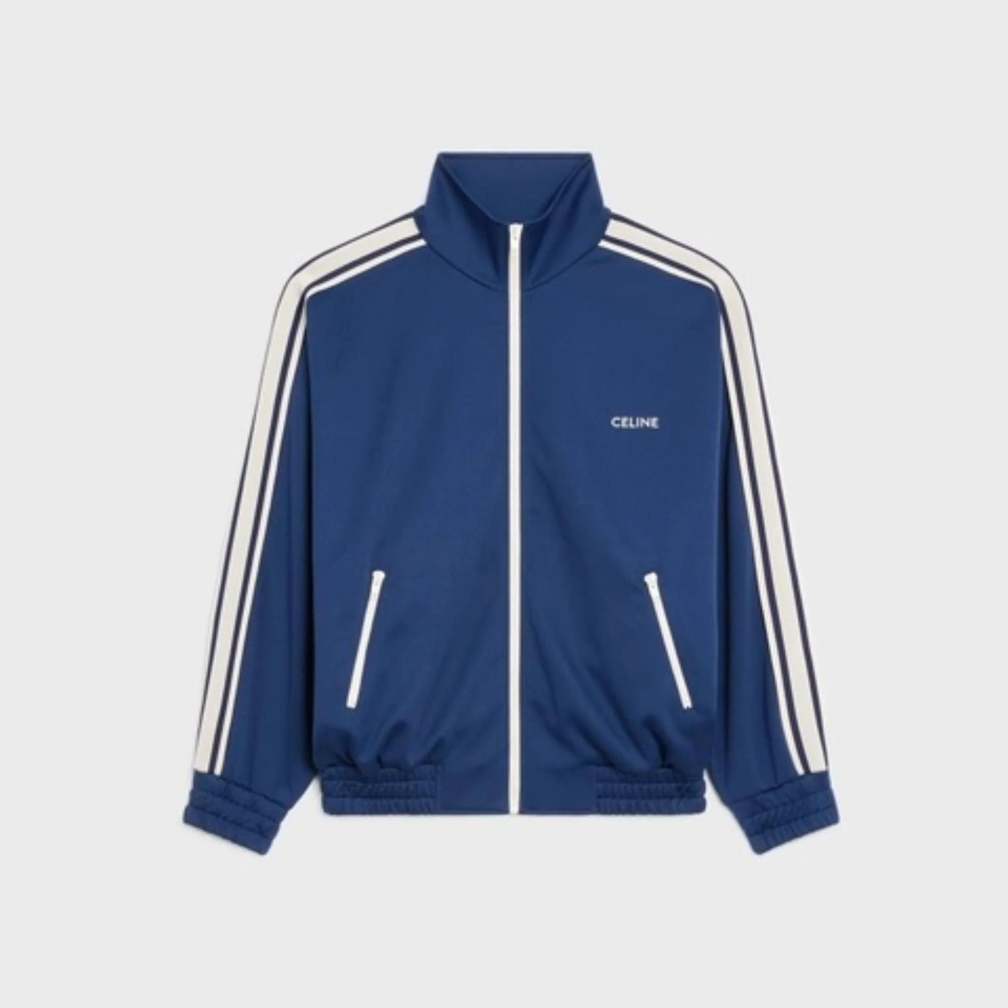 Celine Tracksuit Jacket - Blue/White