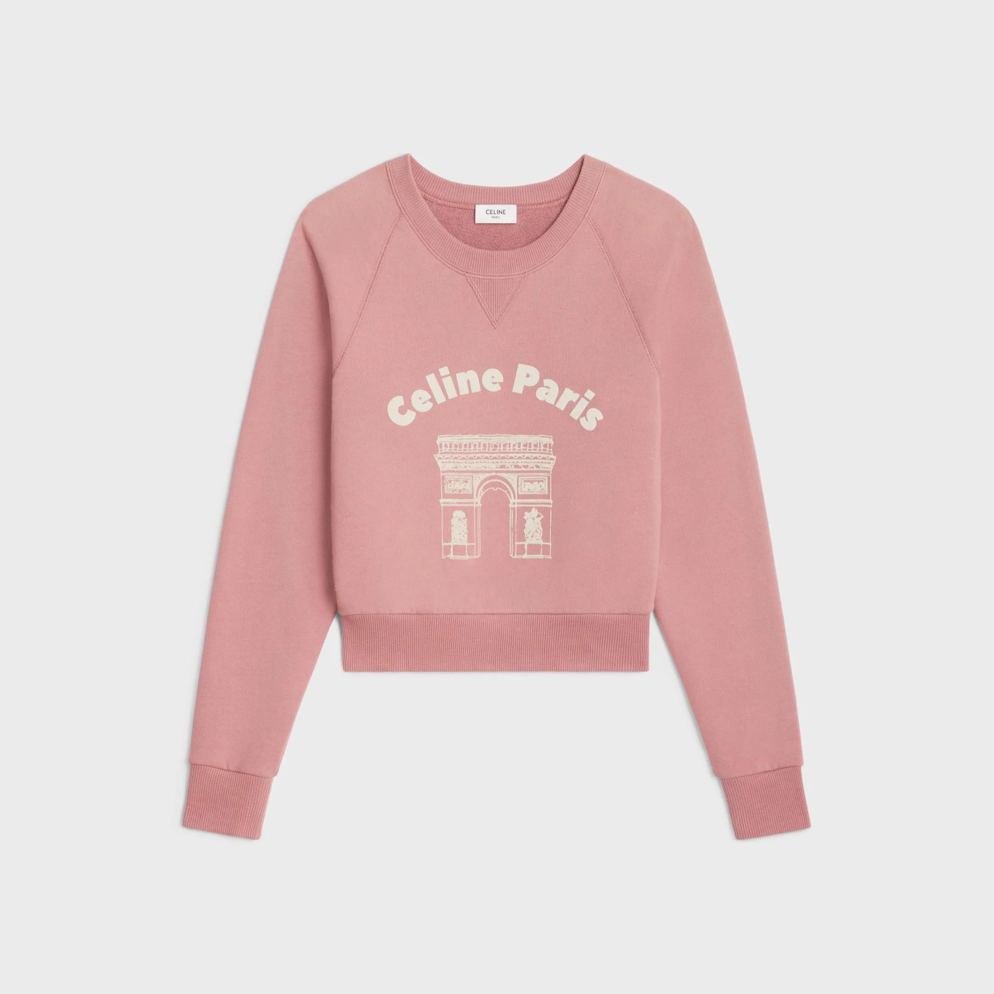 Sweat Celine Arc De Triomphe - Pink Blush/Cream
