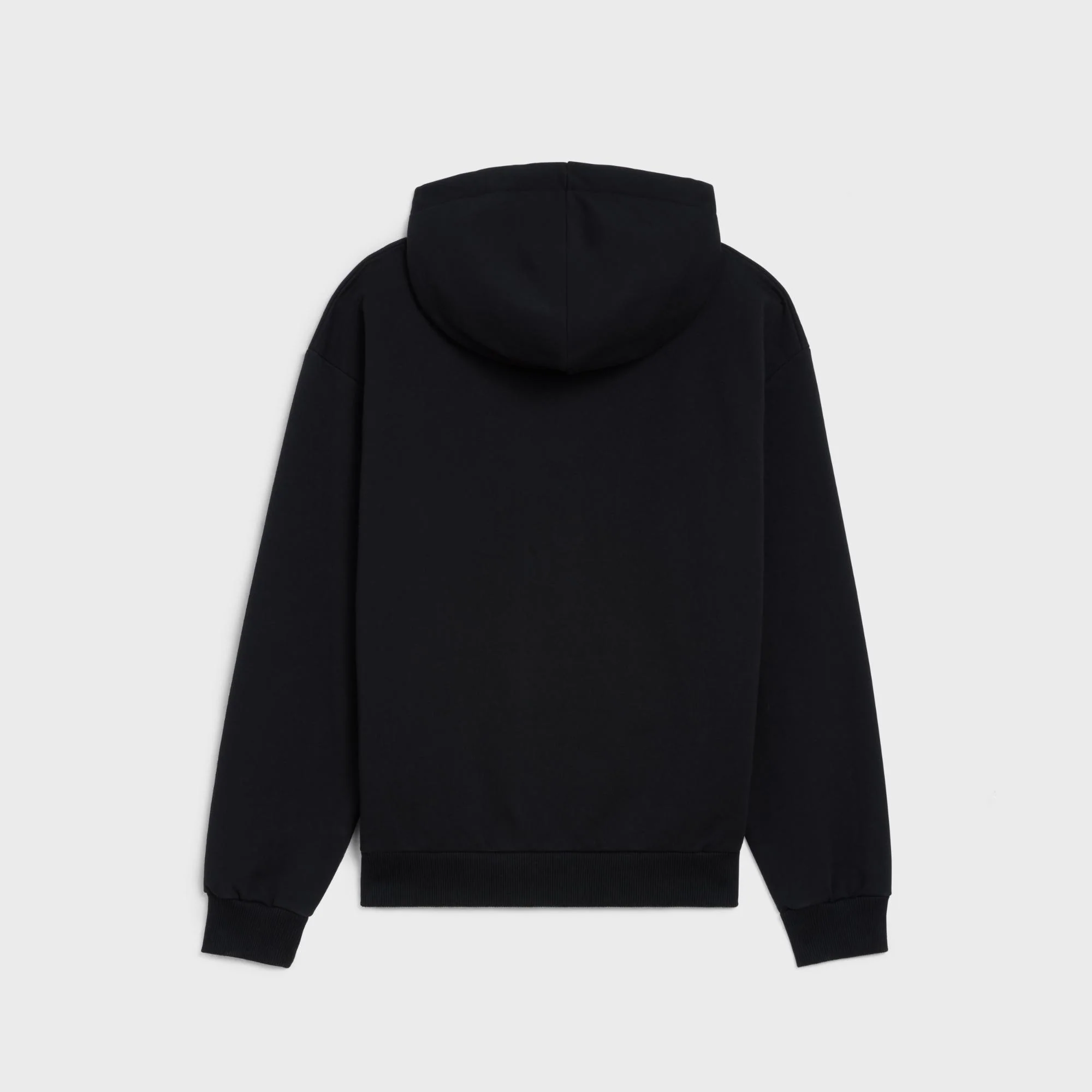Loose Boy Doll Flock Hoodie - Black/White - Image 2
