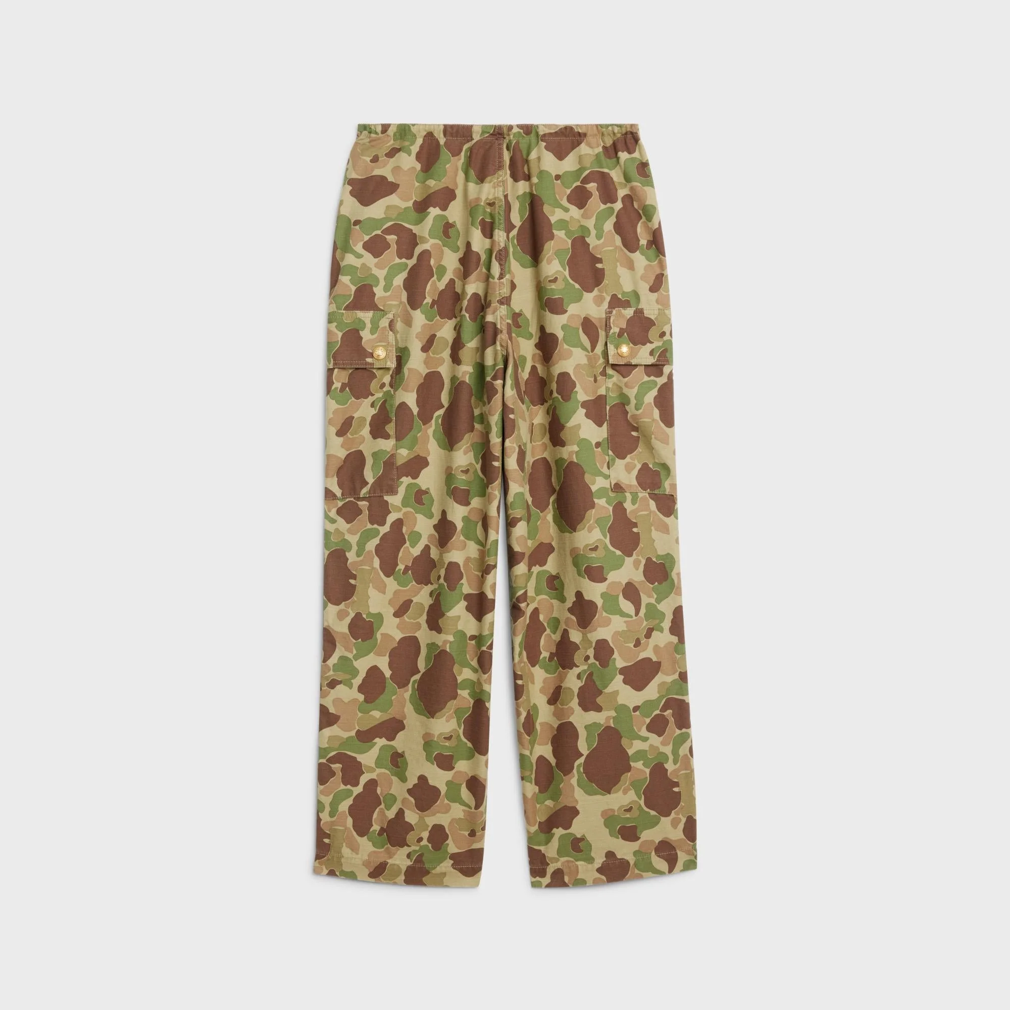 Cargo Pants - Khaki Print - Image 2