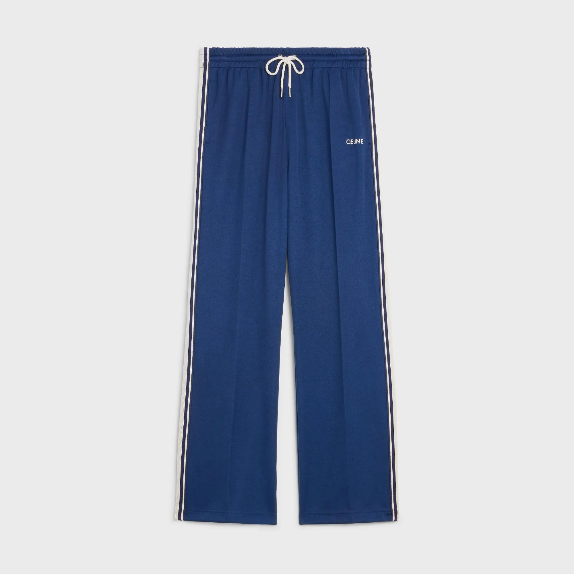 Celine Tracksuit Trousers - Blue/White - Image 2