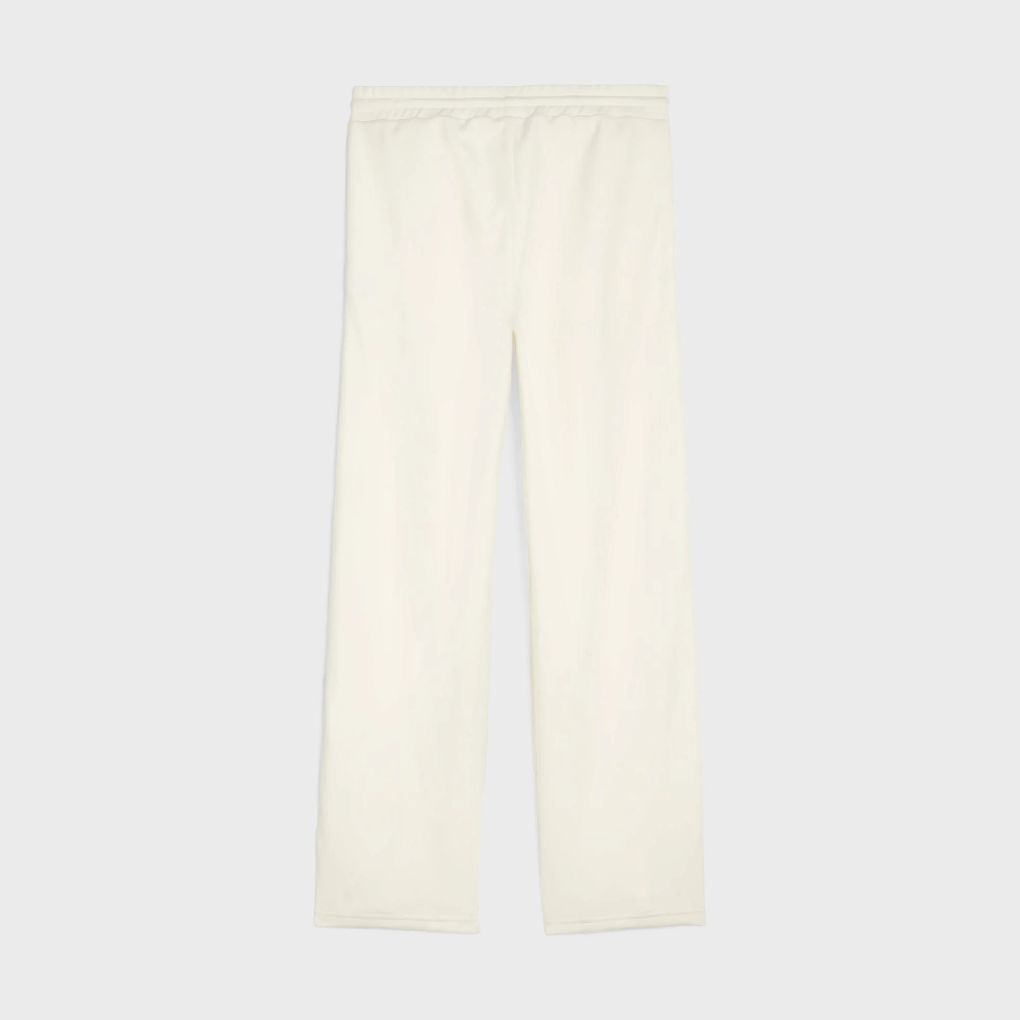 Celine Wide Leg Snap Joggers - Cream