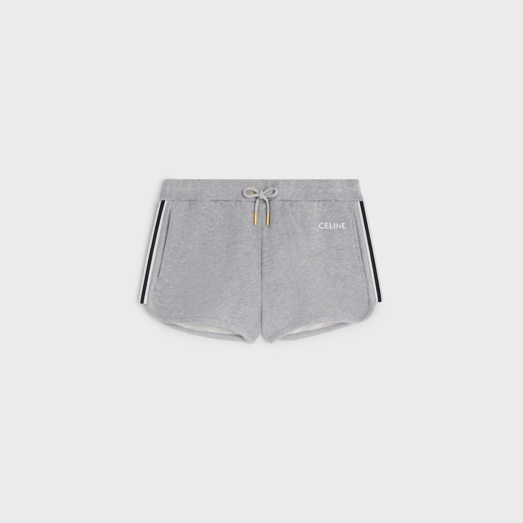 Mini Short Jogger Celine - Grey Melange/Off White/Mid