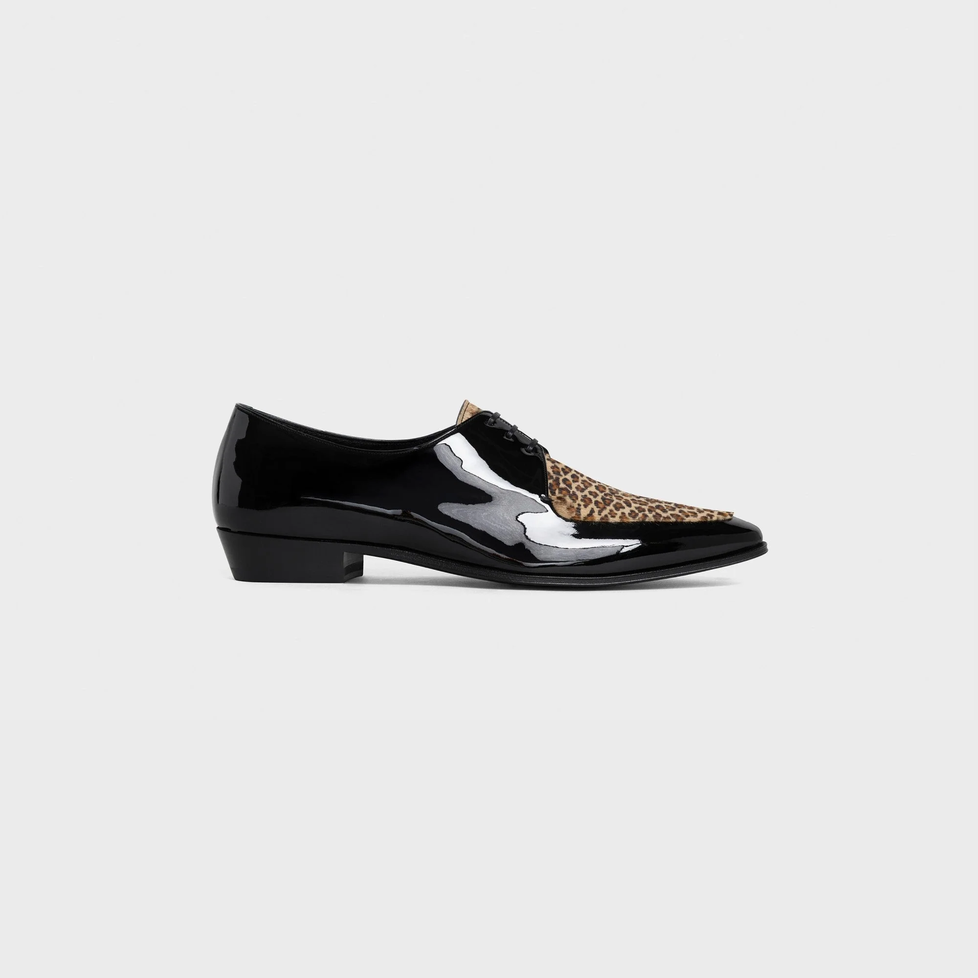 Derby With Apron 30 - Black/Brown