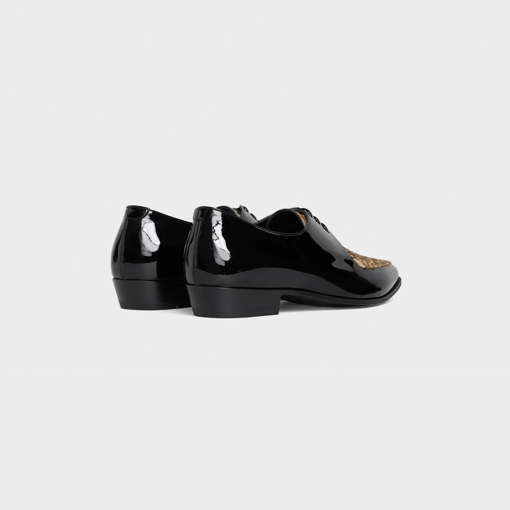 Derby With Apron 30 - Black/Brown - Image 3